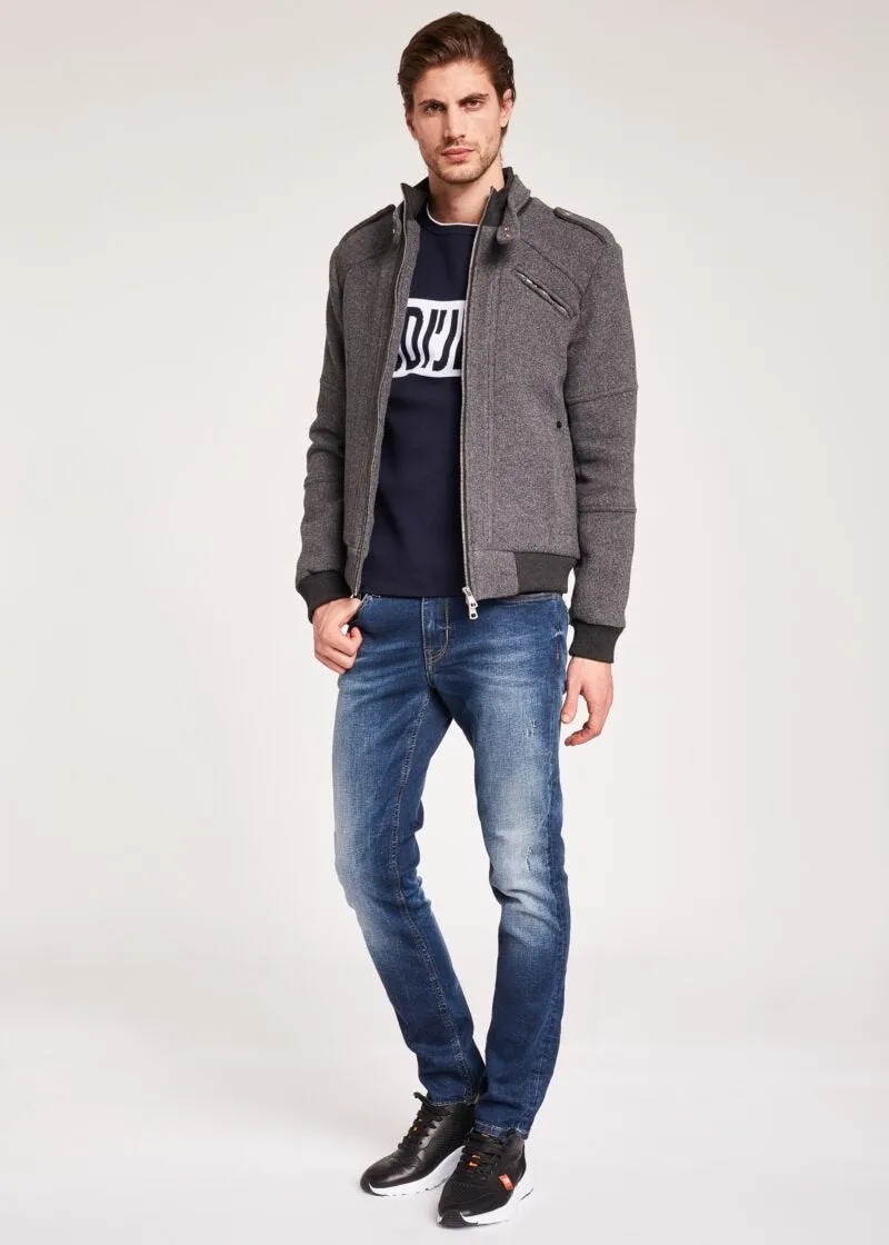 Giaccone modello biker