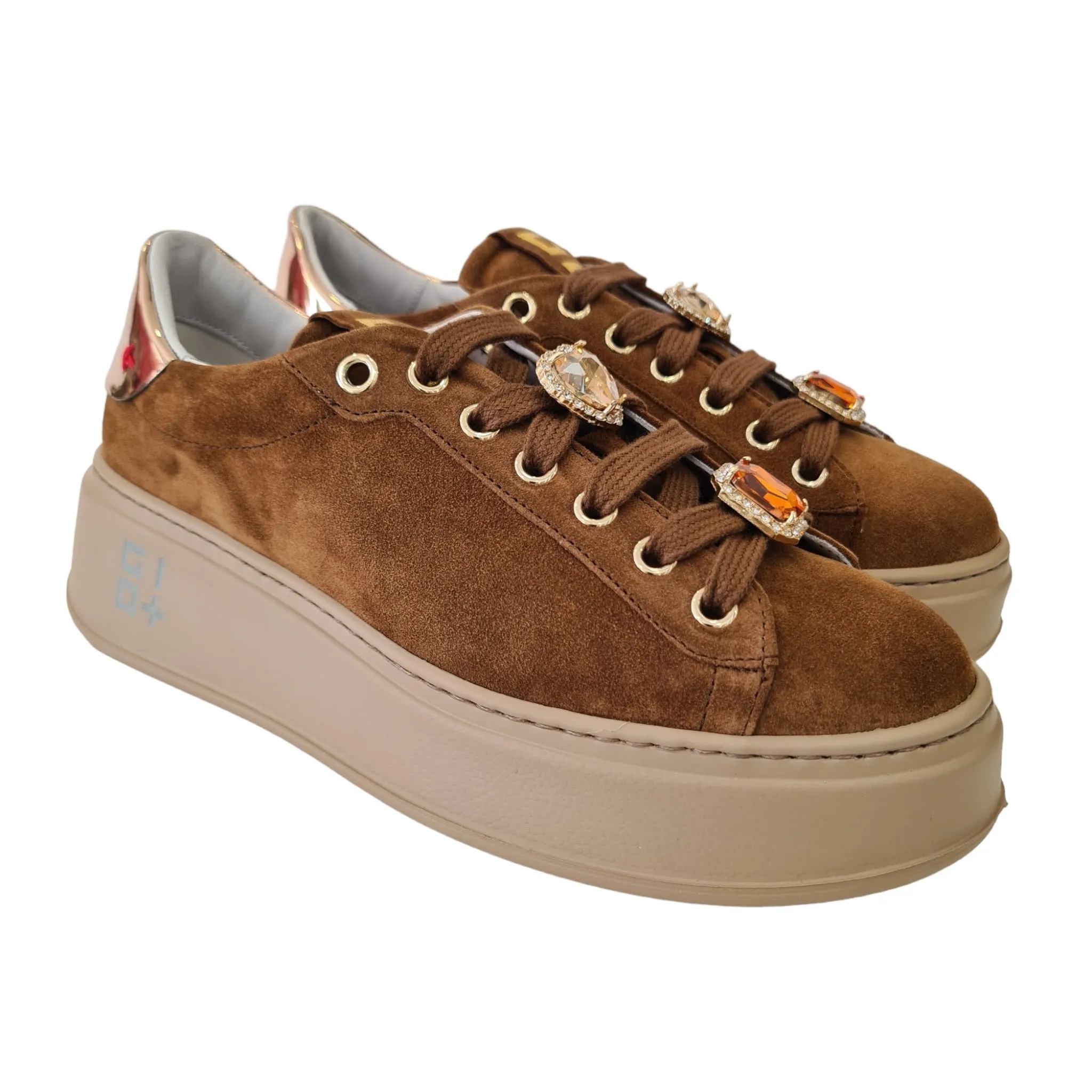 Gio+ Sneakers Donna Tabacco Rif.13