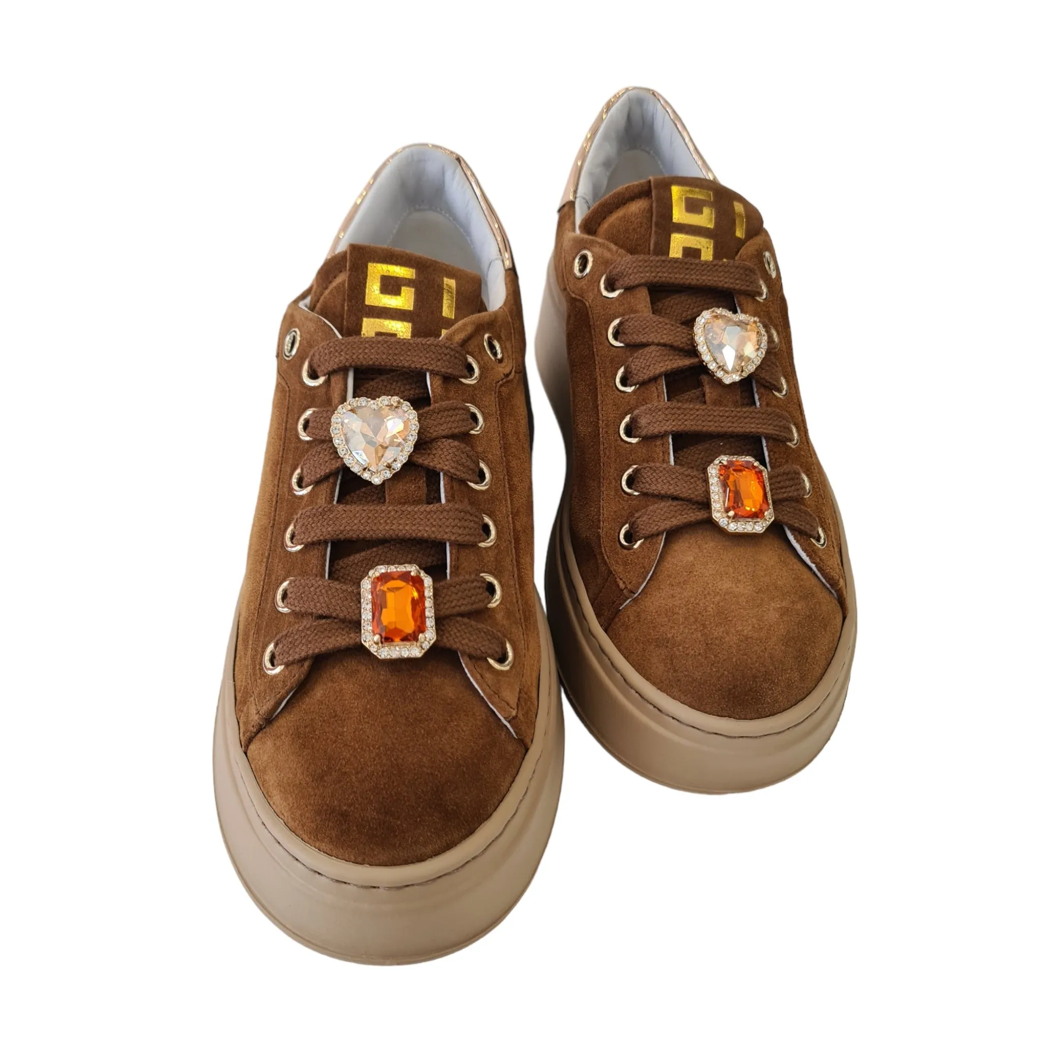 Gio+ Sneakers Donna Tabacco Rif.13
