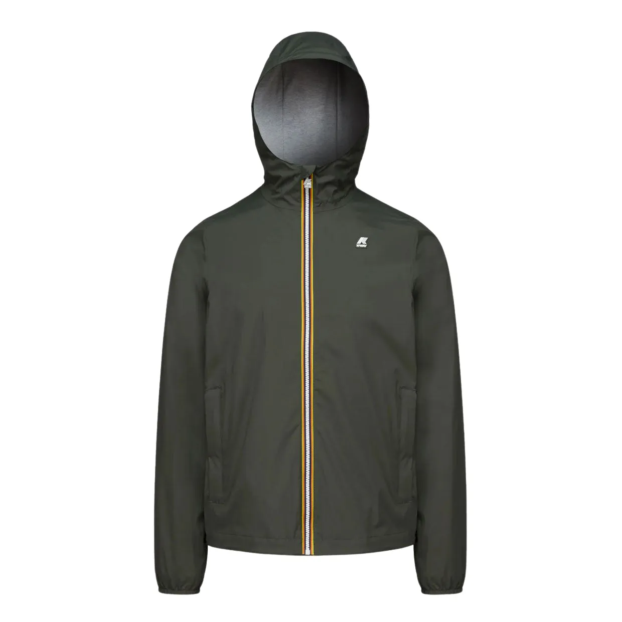 Giubbino K-Way Jack Stretch Nylon Jersey Verde