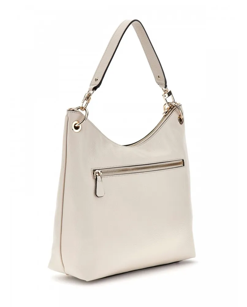 GUESS BS850103 LEVIA borsa spalla grande morbida bianco