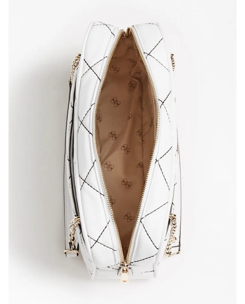GUESS CESSILY QC767918 borsa a mano shopper bianco