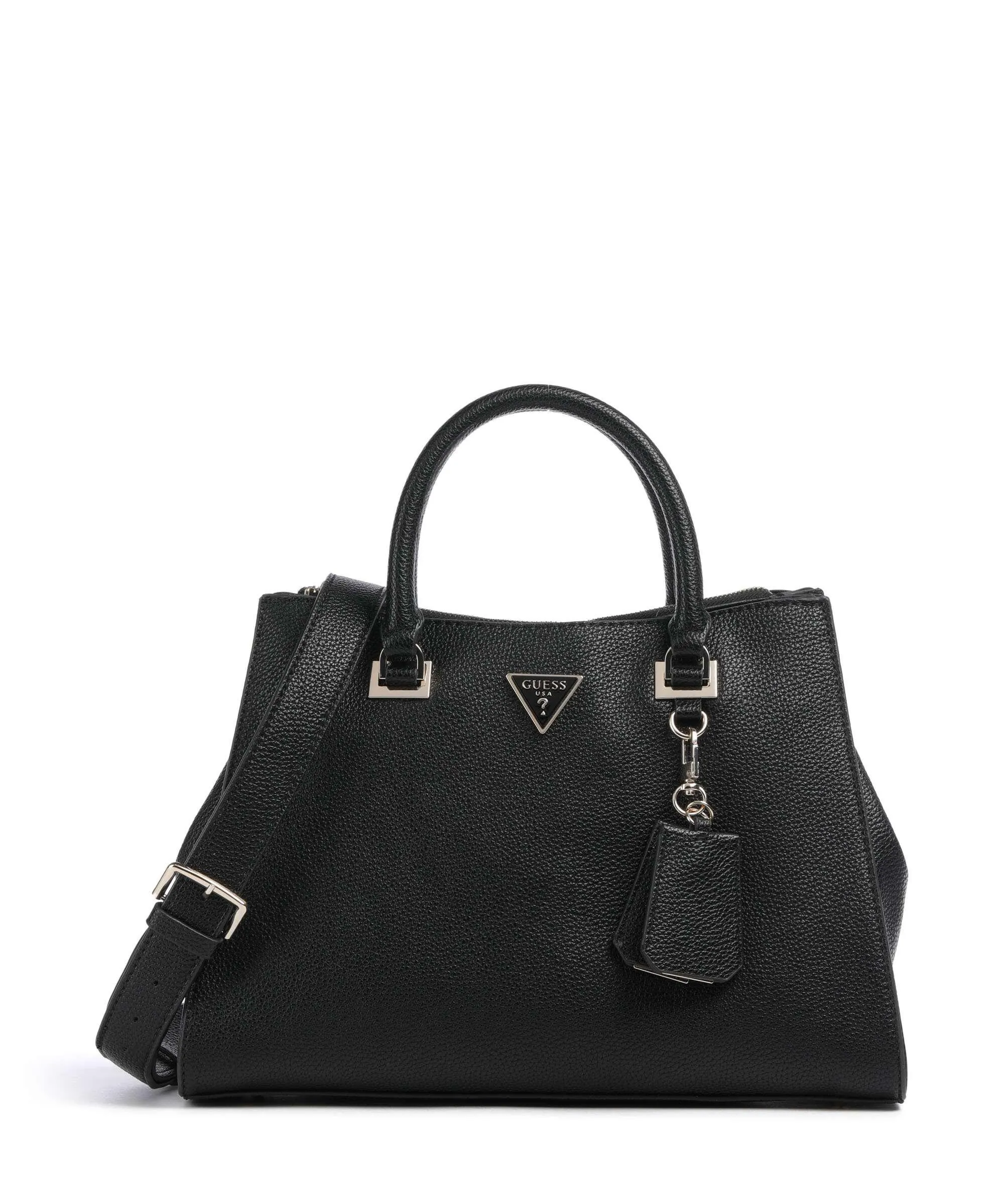  Guess Cresidia Borsa a mano pelle sintetica nero  