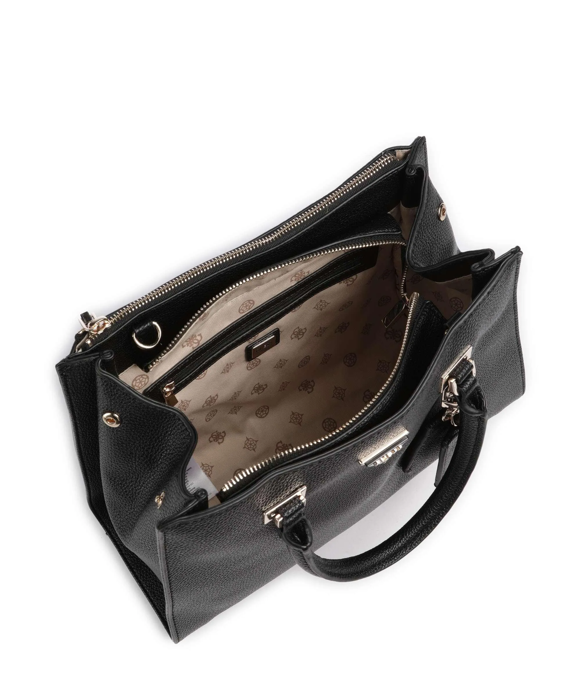  Guess Cresidia Borsa a mano pelle sintetica nero  