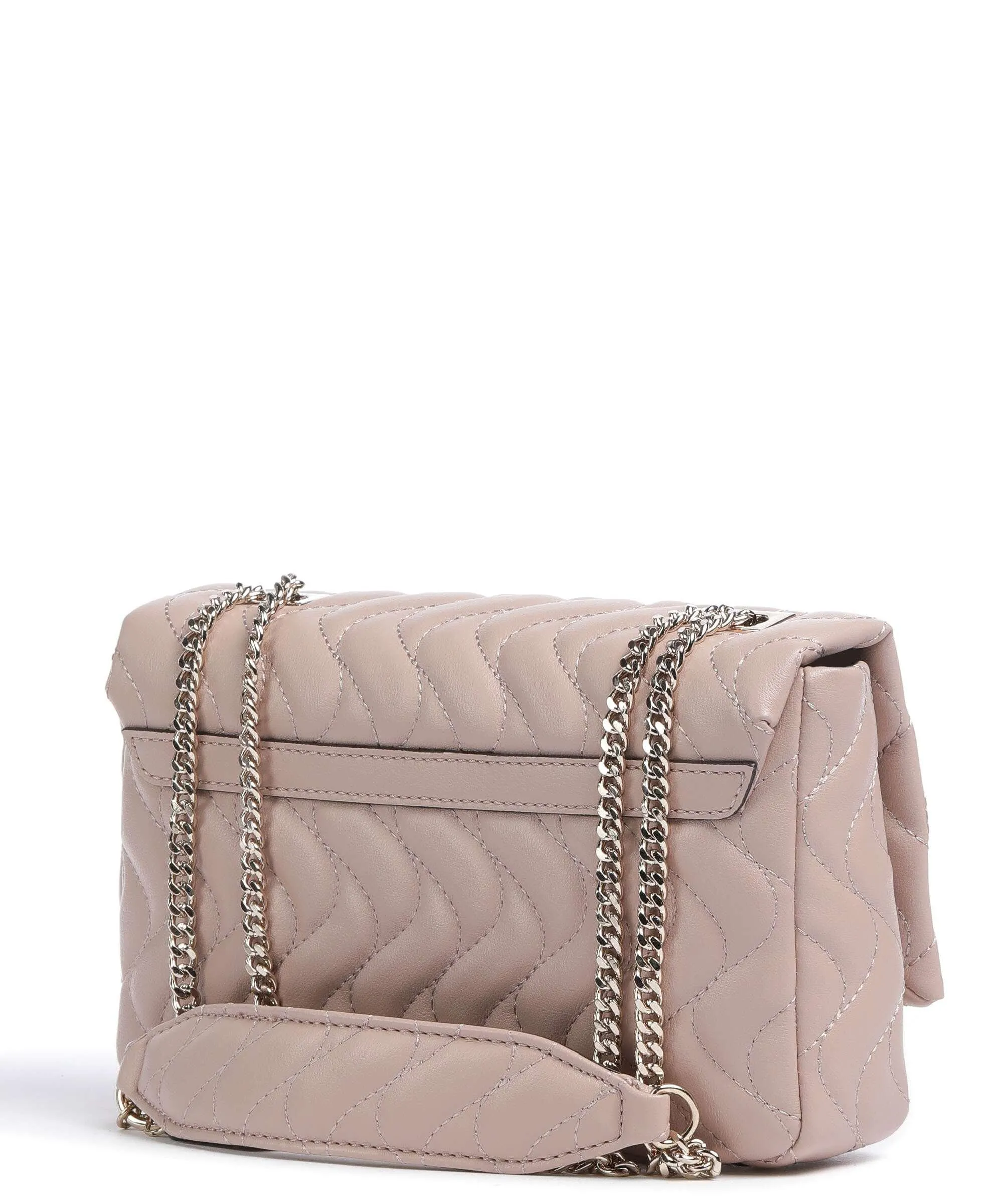  Guess Mai Eco Borsa a spalla pelle sintetica rosa antico  
