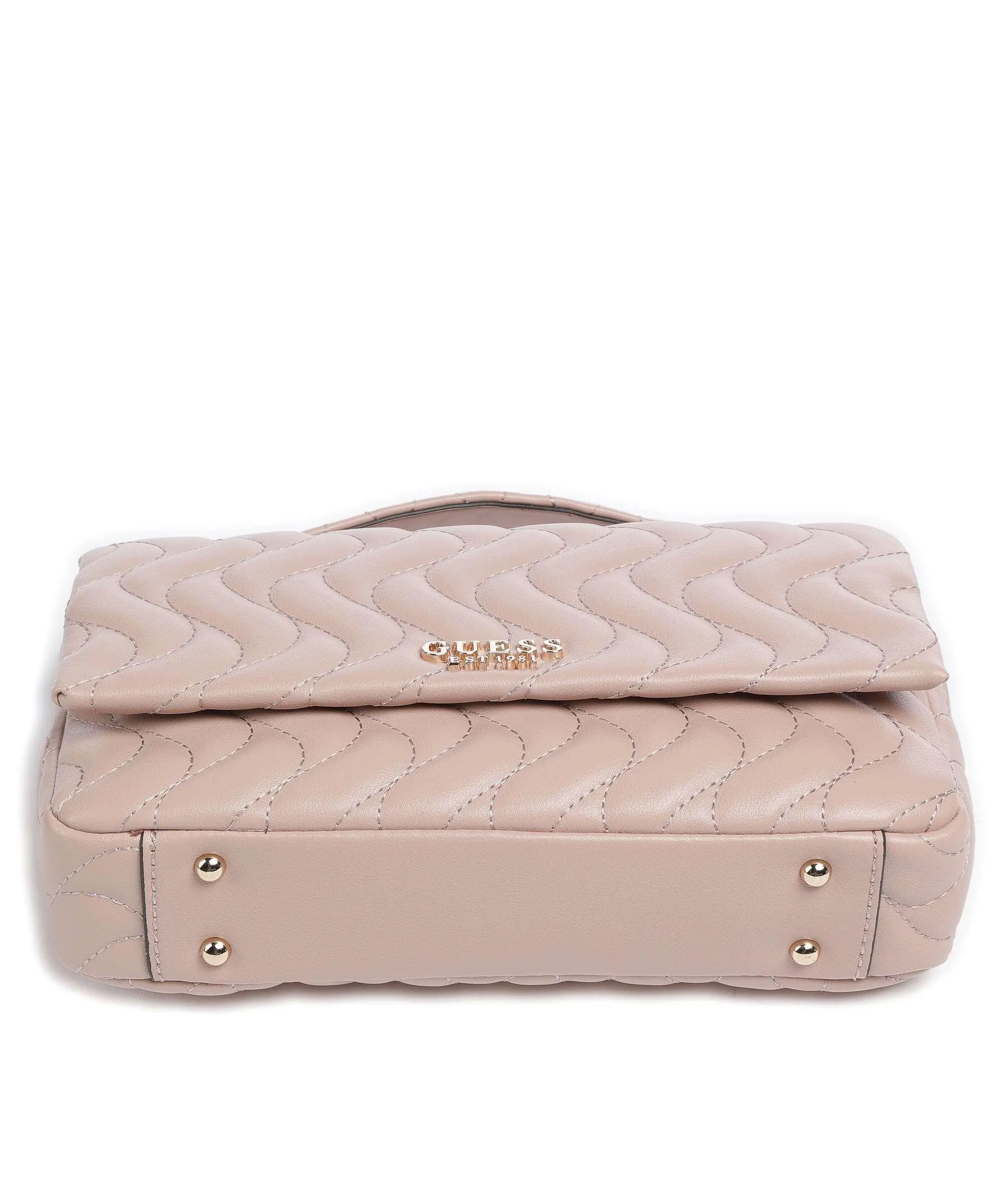  Guess Mai Eco Borsa a spalla pelle sintetica rosa antico  