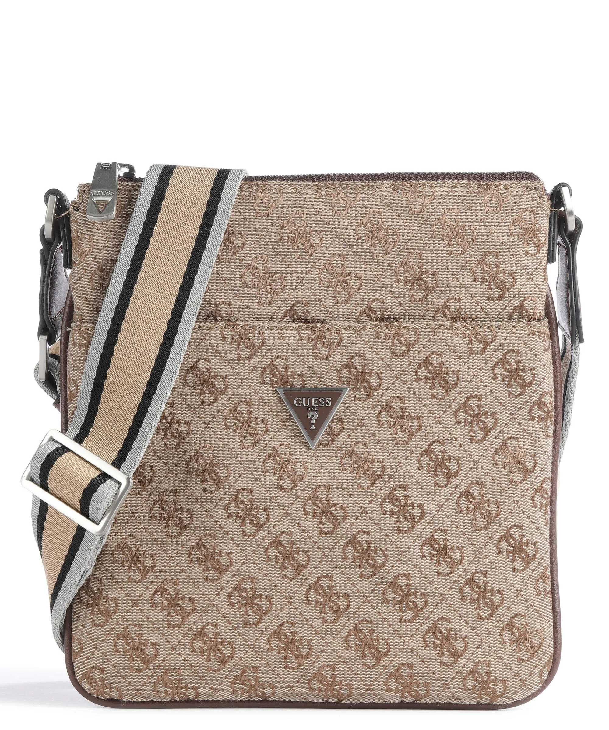  Guess Strave Borsa a tracolla poliestere beige  