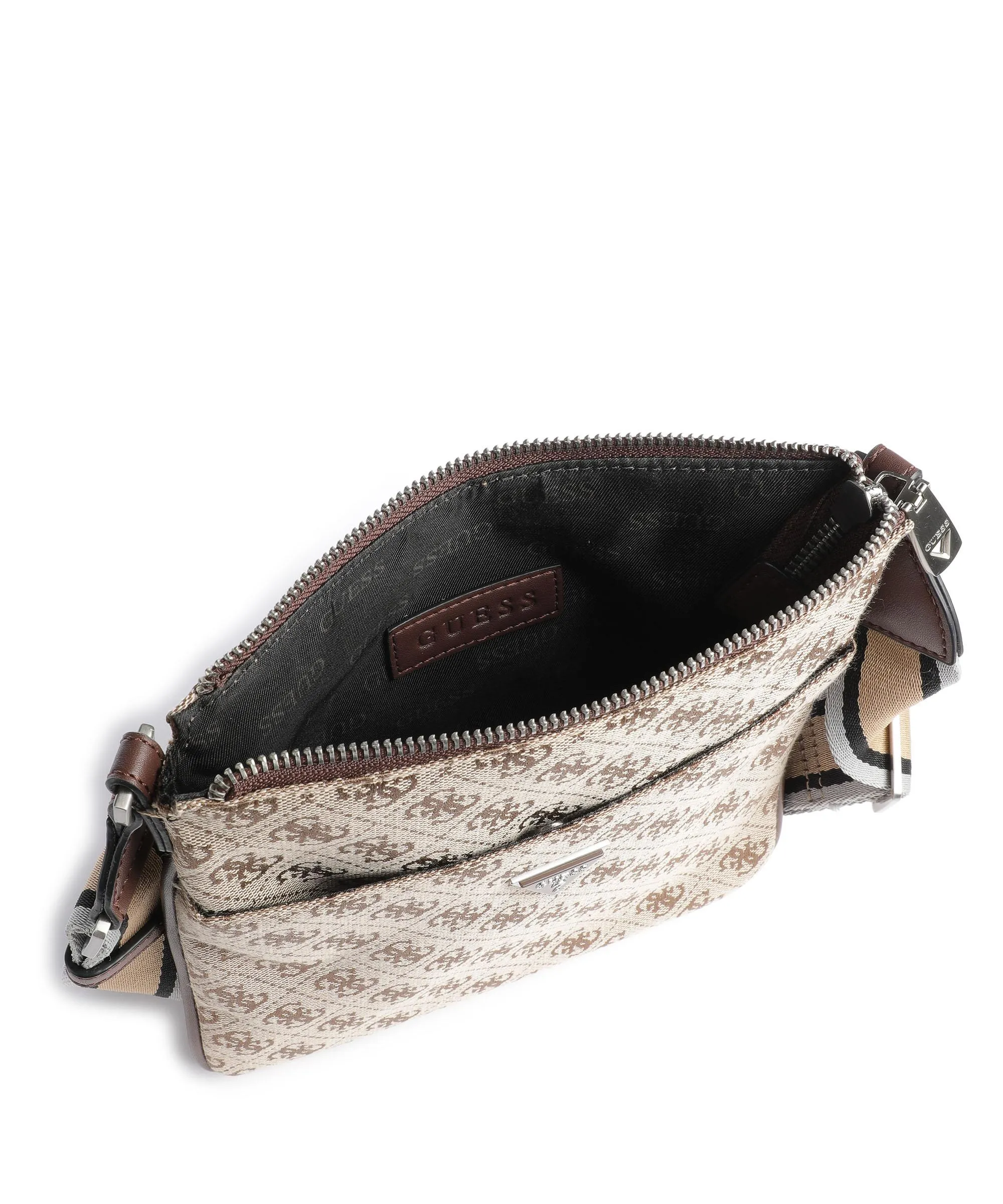  Guess Strave Borsa a tracolla poliestere beige  
