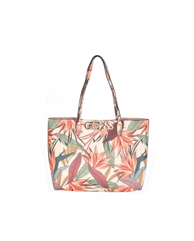GUESS UPTOWN CHIC PF730123 shopper +borsa piccola cipria stampa floreale