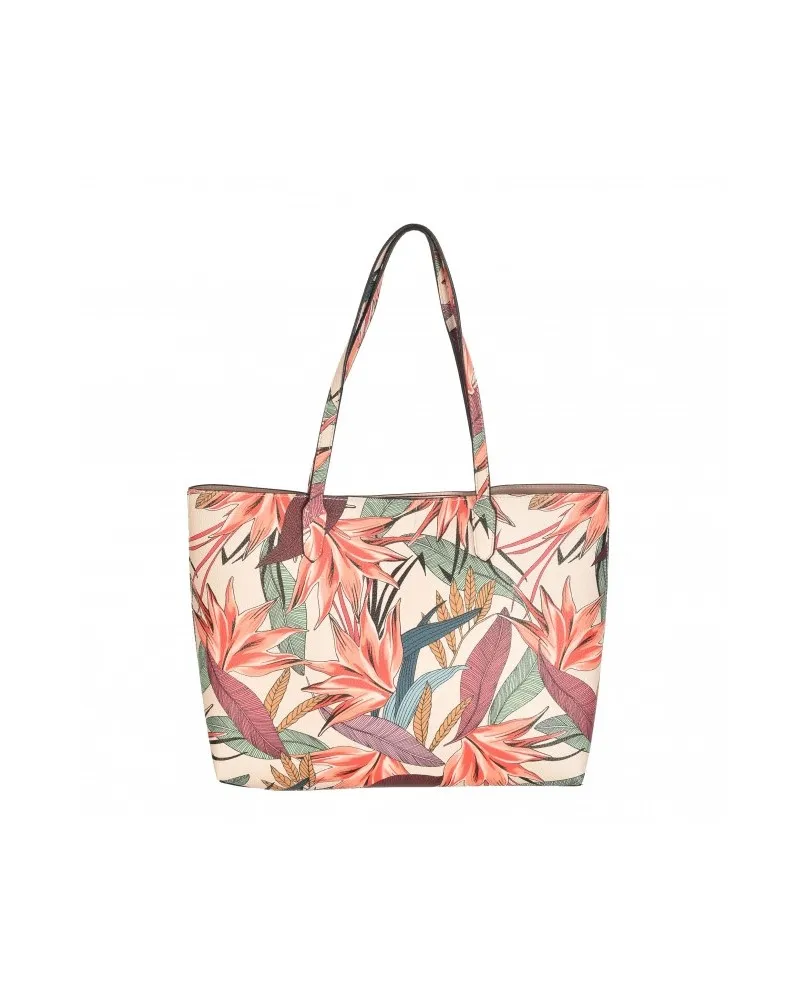 GUESS UPTOWN CHIC PF730123 shopper +borsa piccola cipria stampa floreale