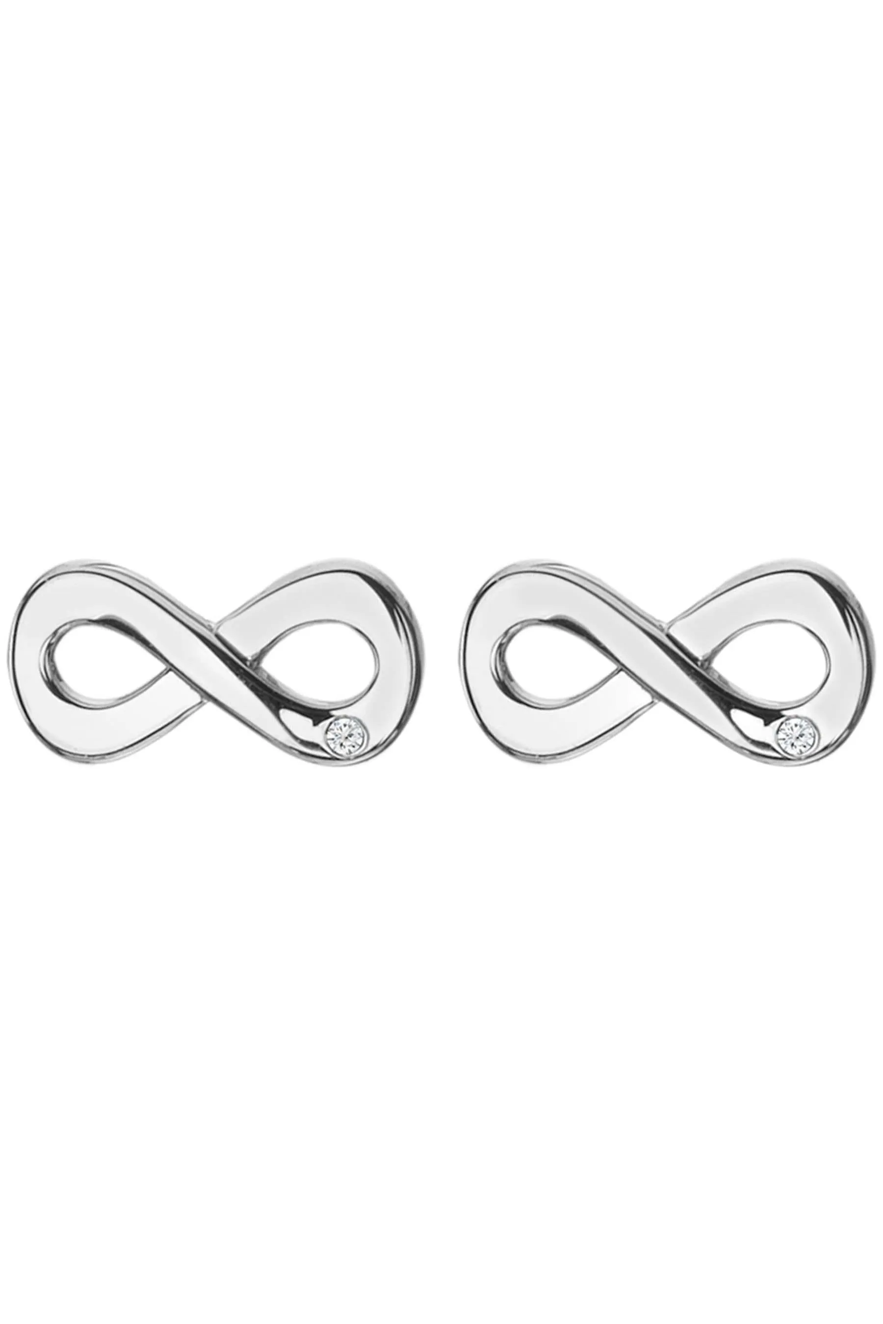 Hot Diamonds Argento - Orecchini con simbolo dell'infinito e amuleti