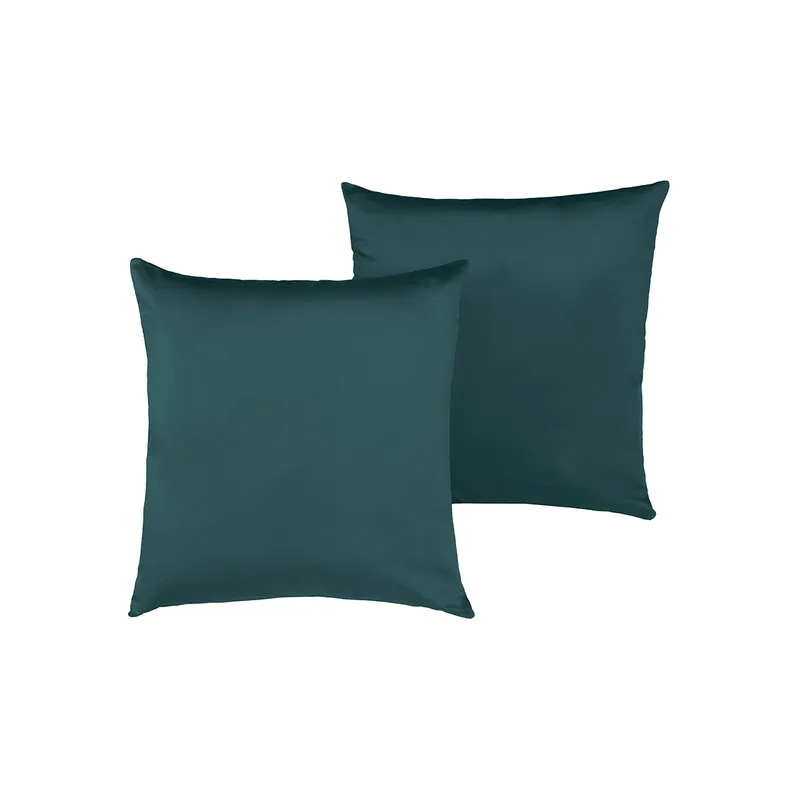 I rasi Cuscino Arredo 50X50Cm Raso Verde Smeraldo