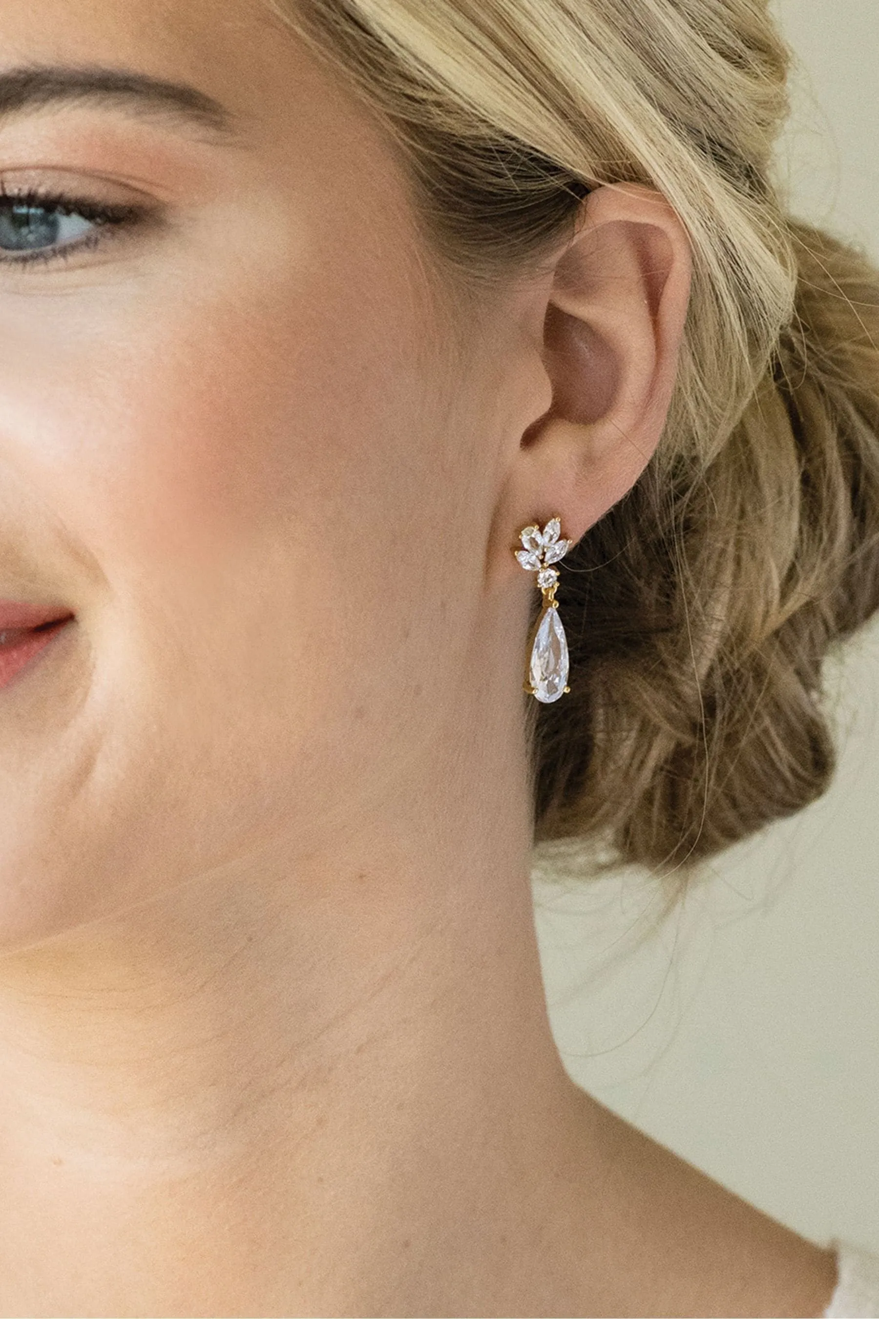 Ivory & Co - Harrogate - Orecchini pendenti classici con cristalli