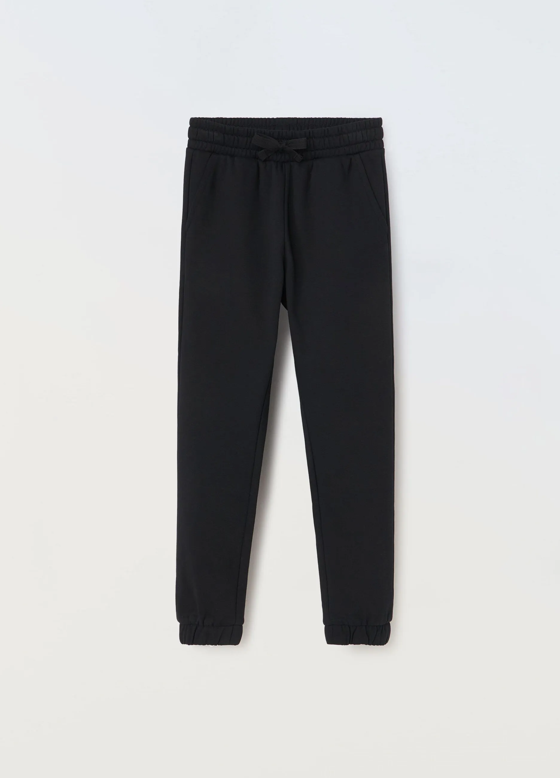 Joggers in misto cotone ragazza