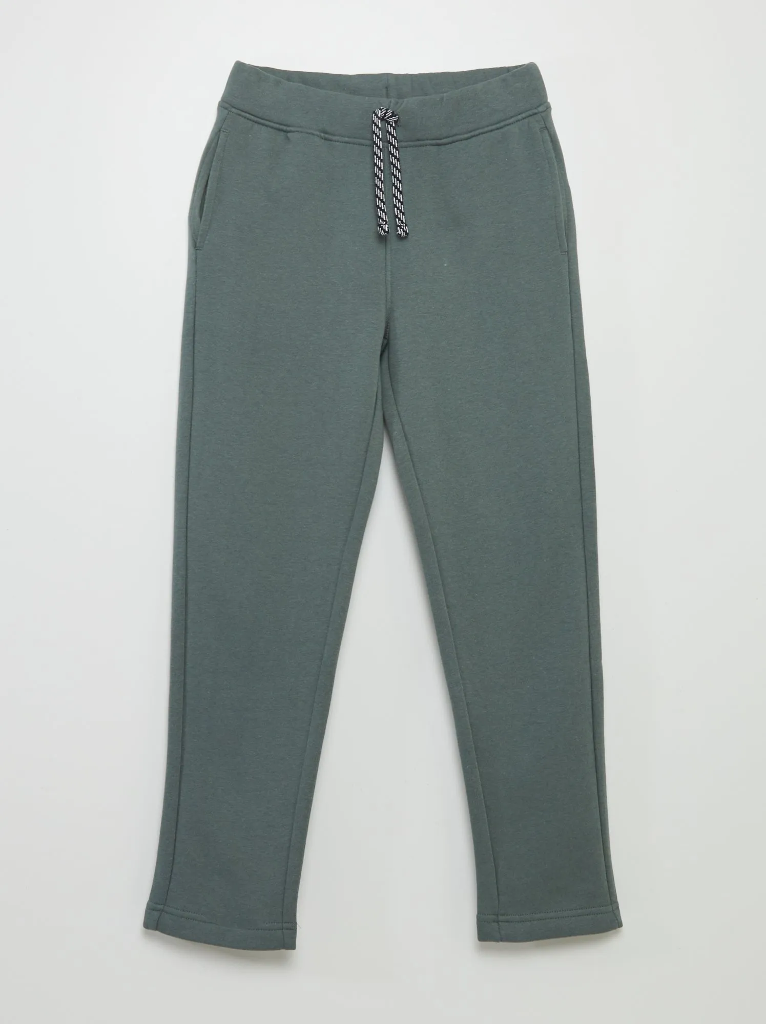 Joggers screziati con vita regolabile - VERDE