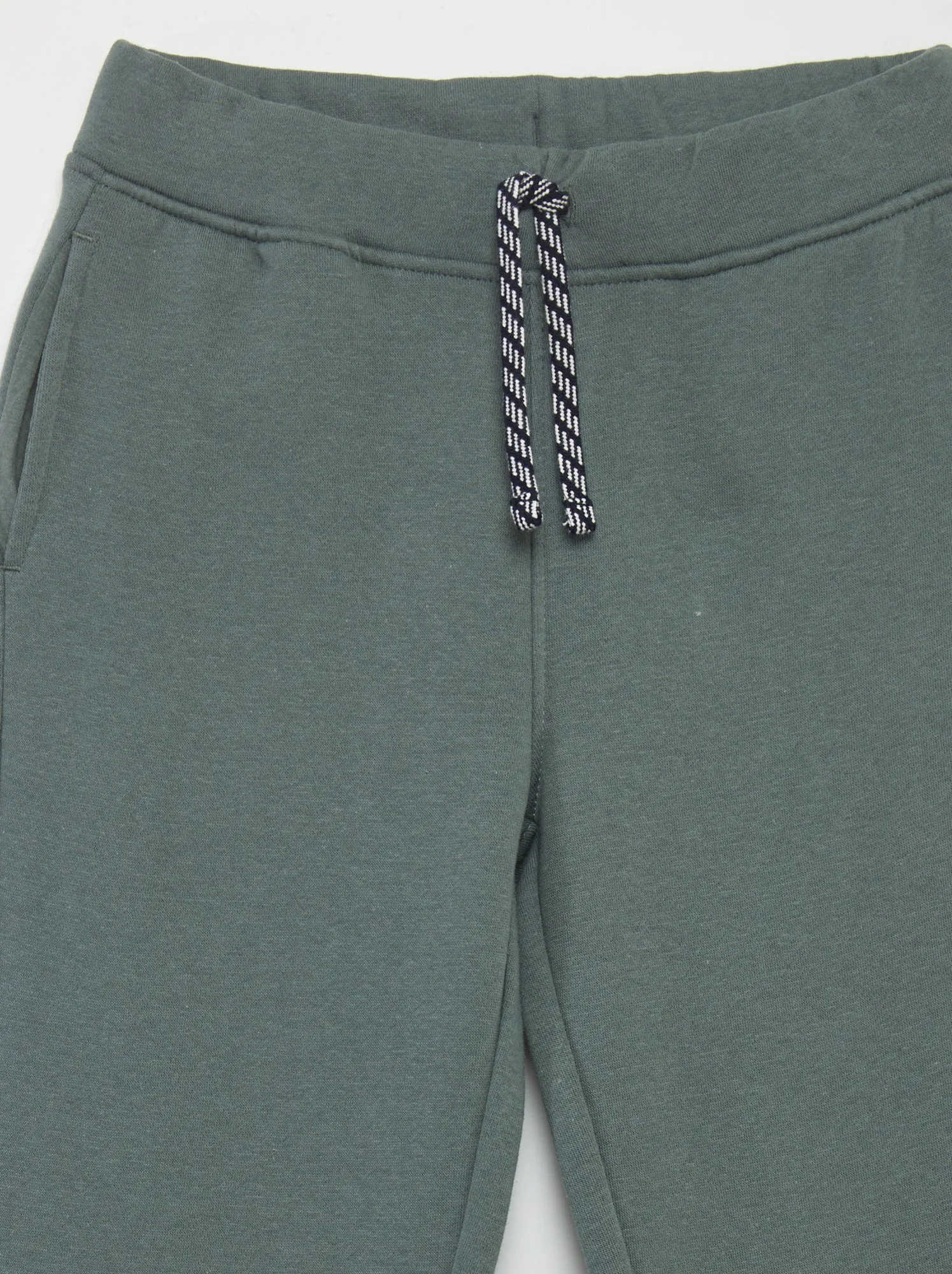 Joggers screziati con vita regolabile - VERDE