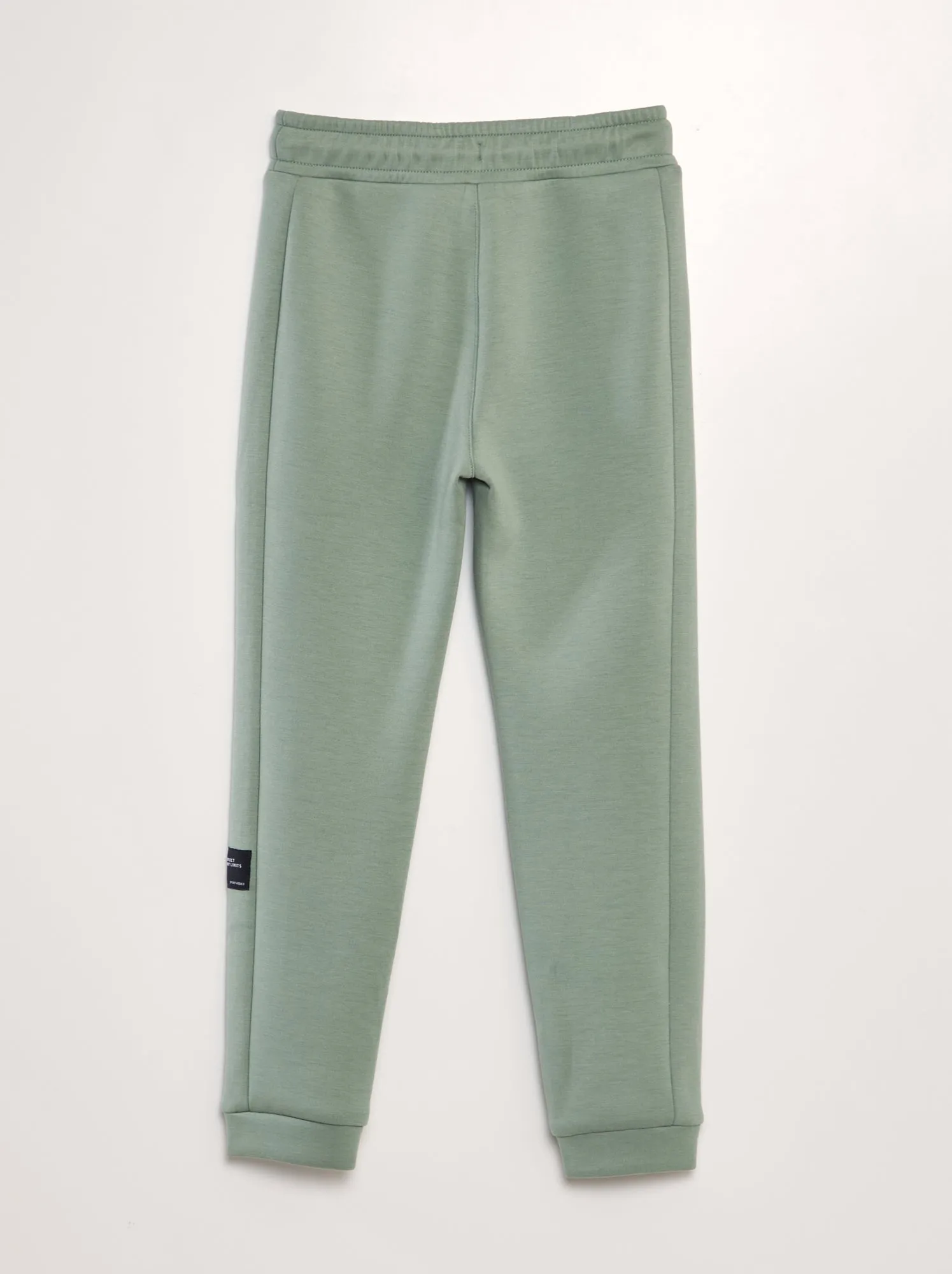 Joggers sportivi in neoprene - VERDE