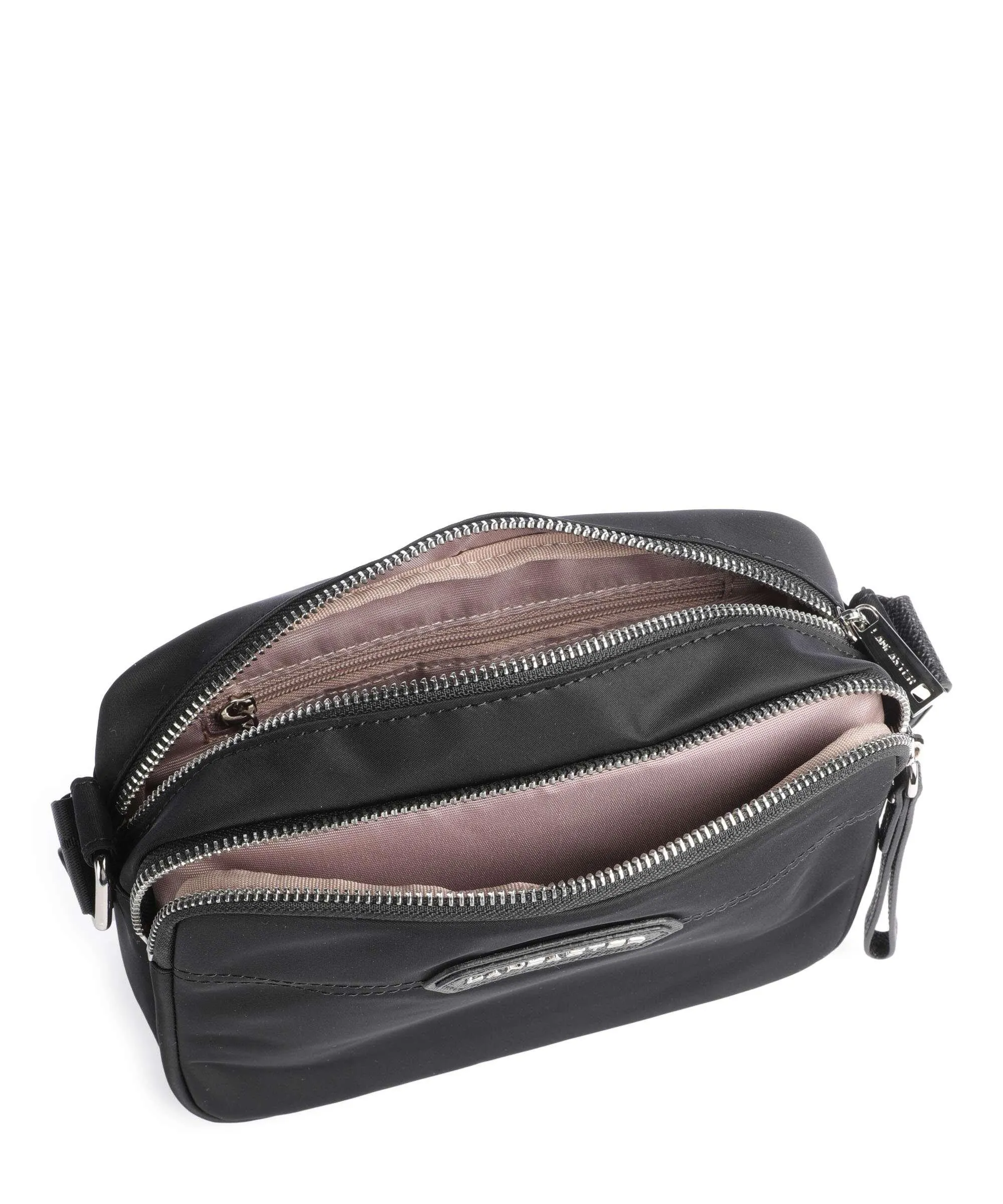  Lancaster Basic Premium Borsa a tracolla nylon nero  