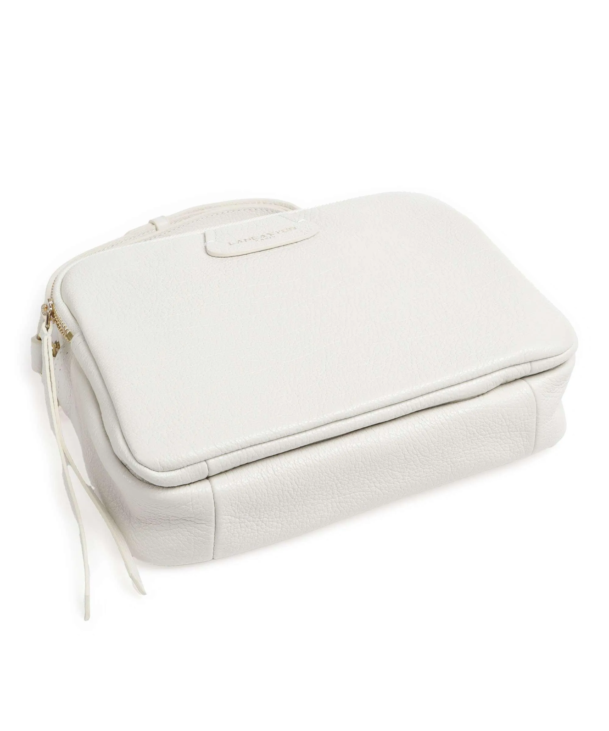  Lancaster Dune Borsa a tracolla pelle di vacchetta grana bianco  