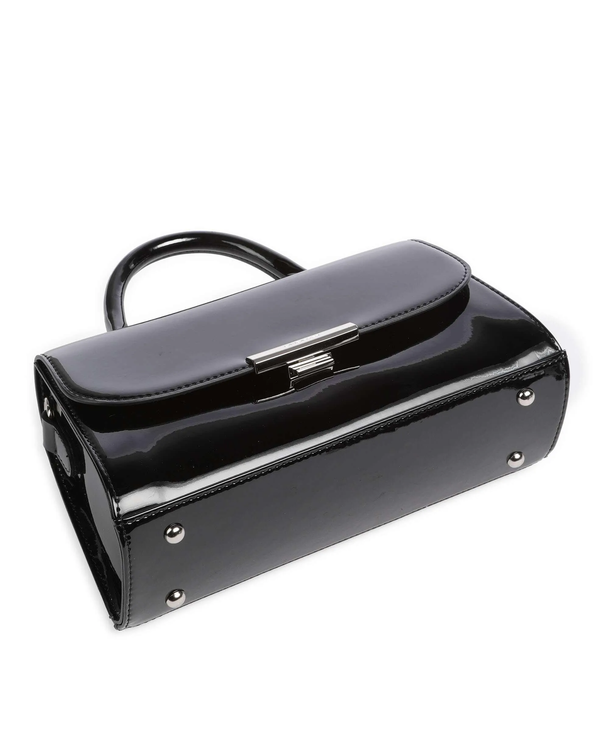  Lancaster Firenze Vernis Borsa a mano pelle sintetica nero  