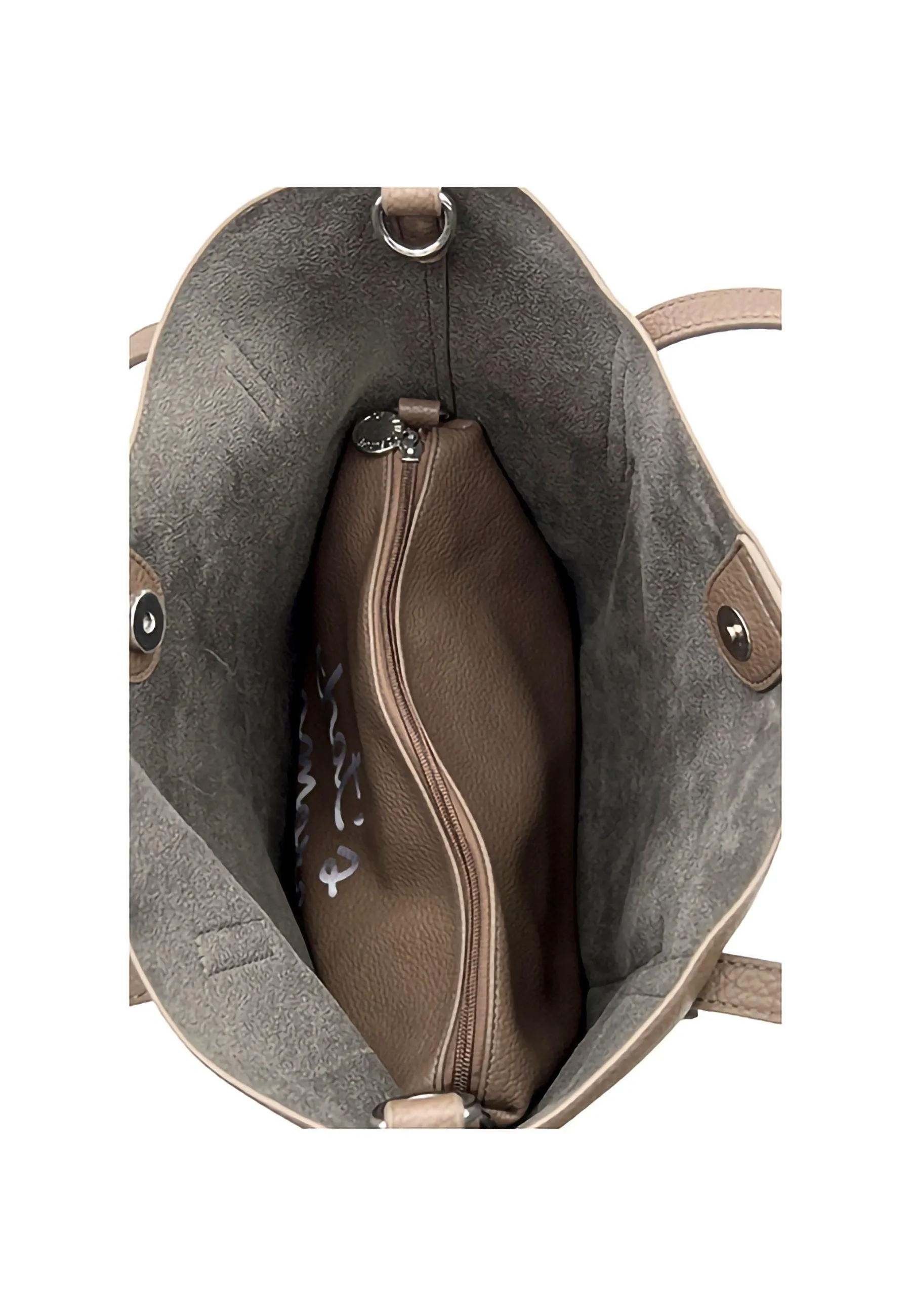 LE PANDORINE Bubi Amore Borsa Shopper Taupe 22XAILCQ-01