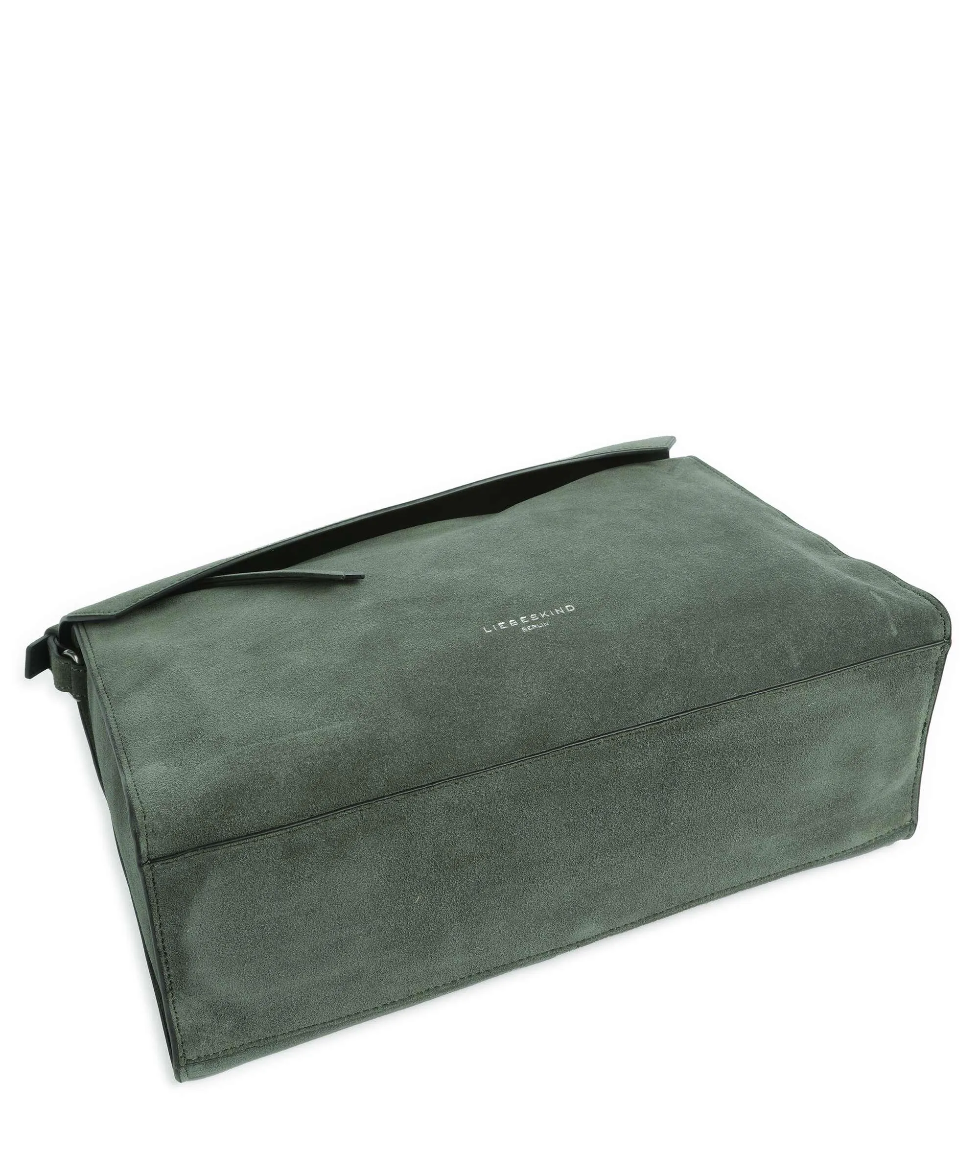  Liebeskind Lora Suede M Borsa a tracolla pelle ruvida verde scuro  