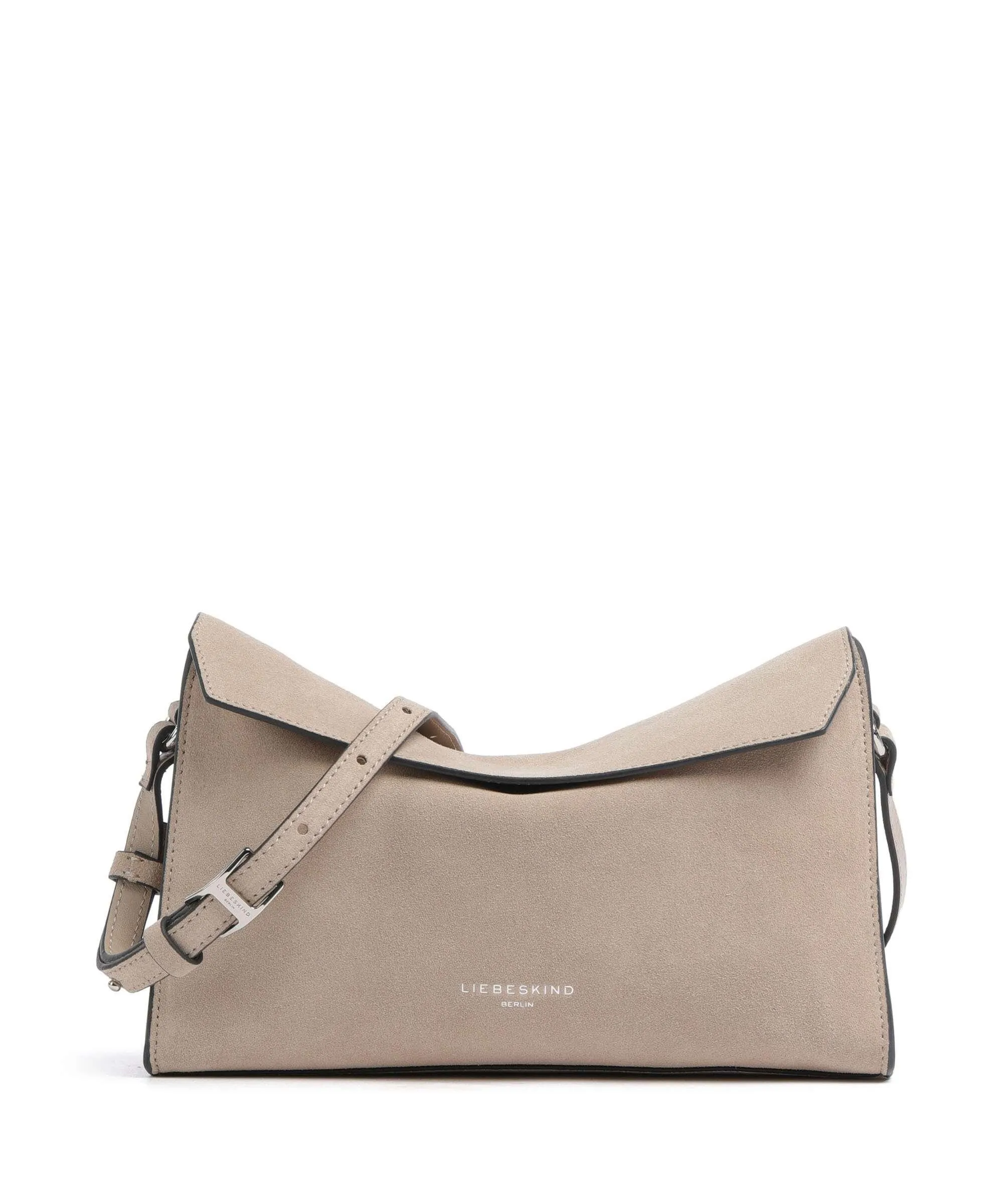  Liebeskind Lora Suede S Borsa a tracolla pelle ruvida beige  