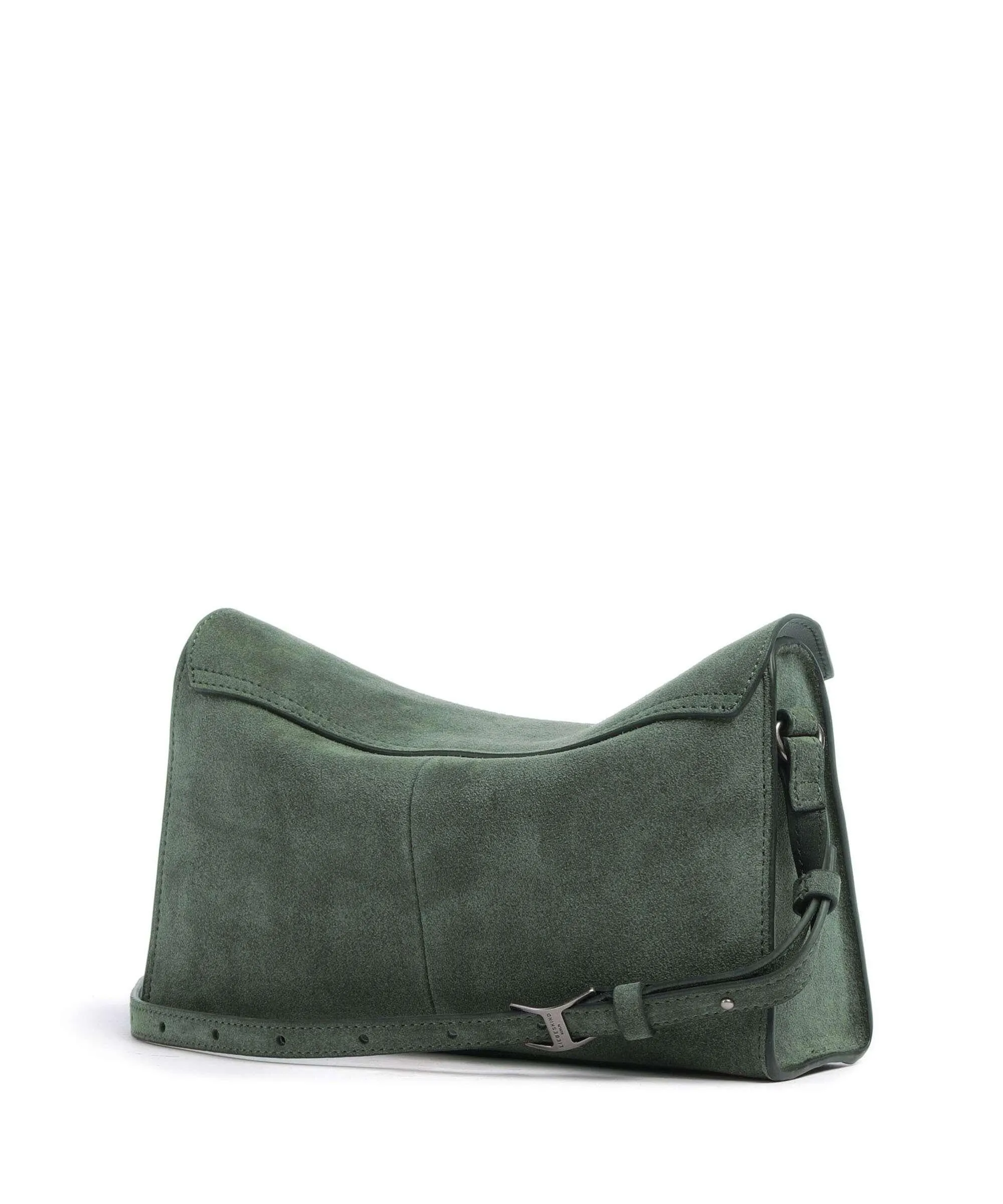  Liebeskind Lora Suede S Borsa a tracolla pelle ruvida verde scuro  