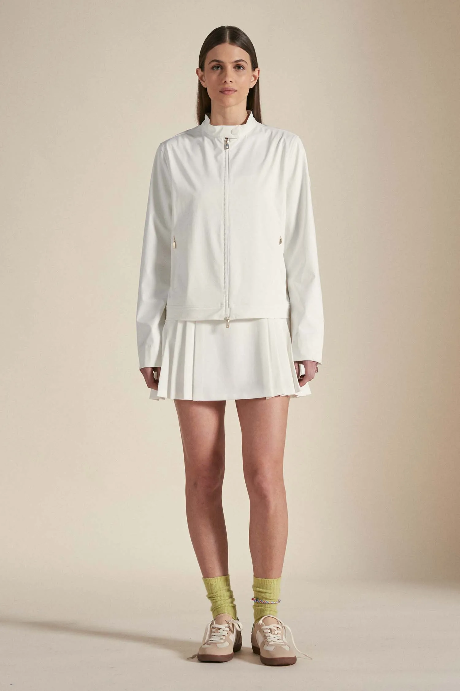 MAGI – Biker bianco in softshell