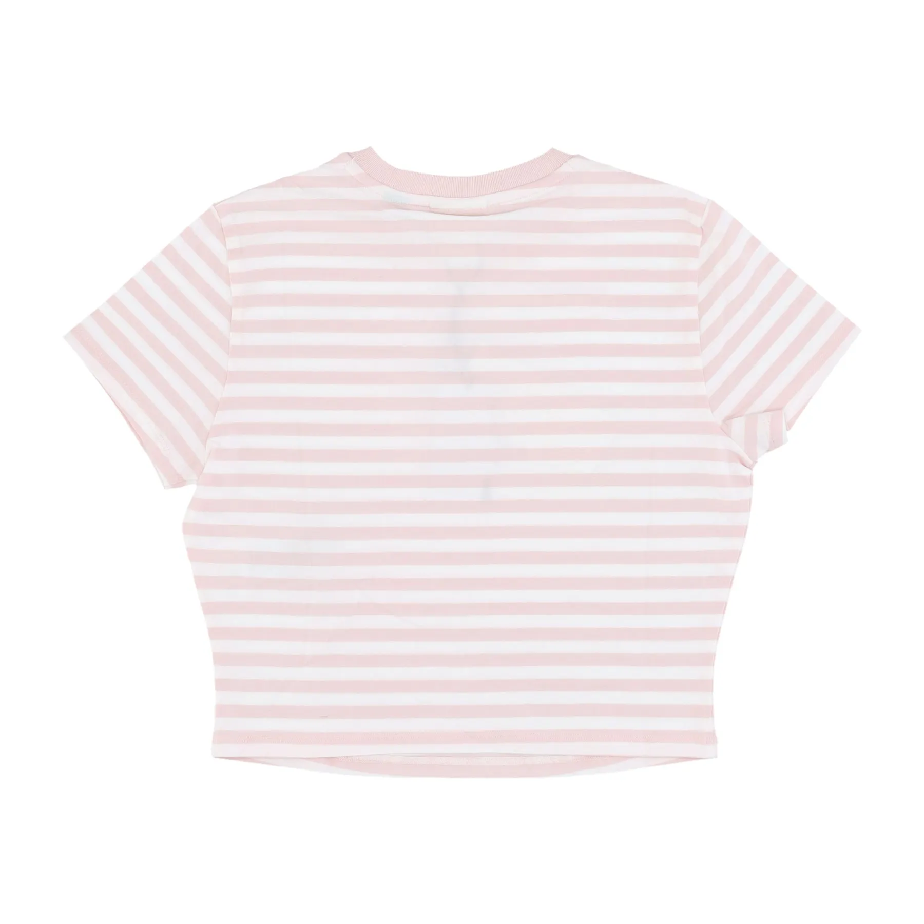 Maglietta Corta Donna W Go Core Striped Baby Tee Blush Cotton Multi
