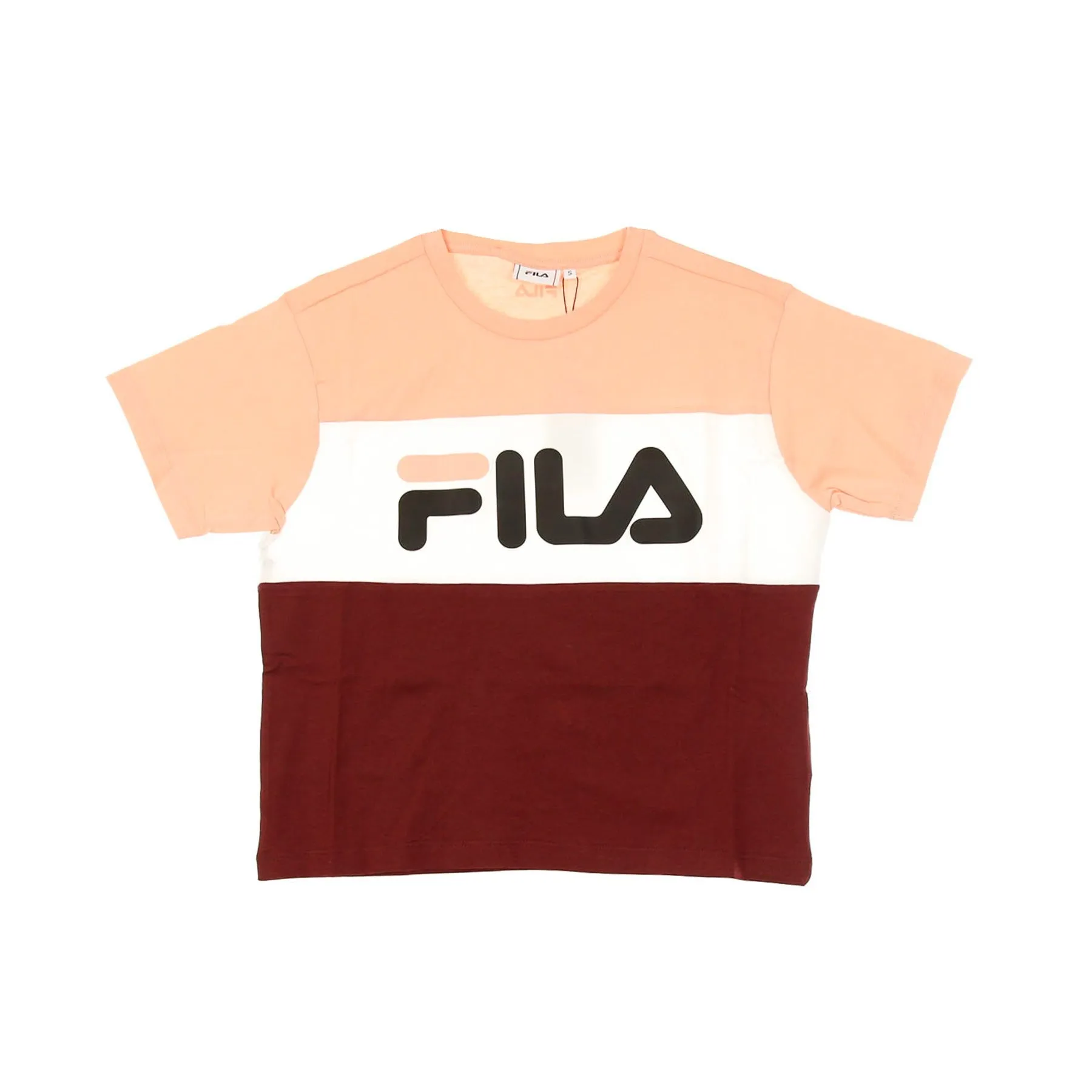 Maglietta Donna Allison Tee Tawny Port/coral Cloud/bright White
