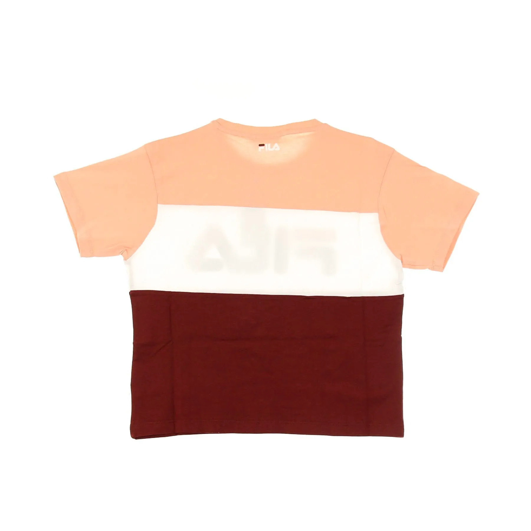 Maglietta Donna Allison Tee Tawny Port/coral Cloud/bright White