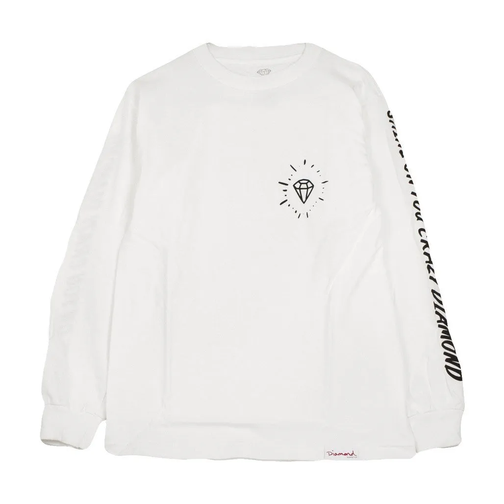 Maglietta Manica Lunga Uomo Outshine L/s White/black