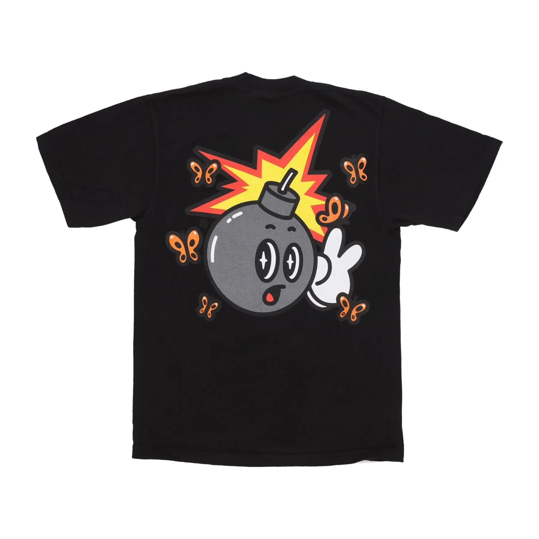 Maglietta Uomo Butterfly Adam Tee Black