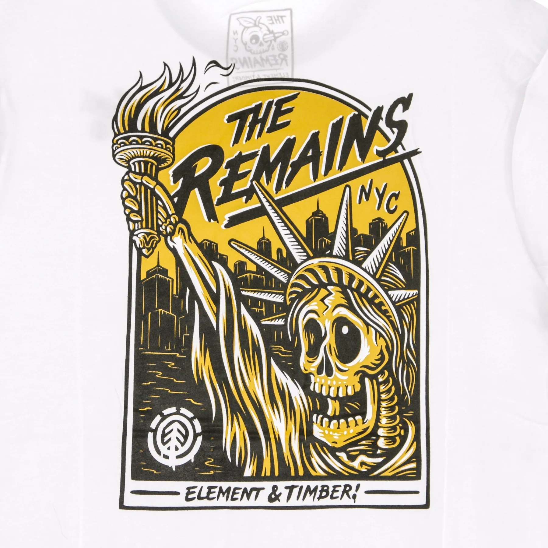 Maglietta Uomo Element X Timber Liberty Tee Optic White
