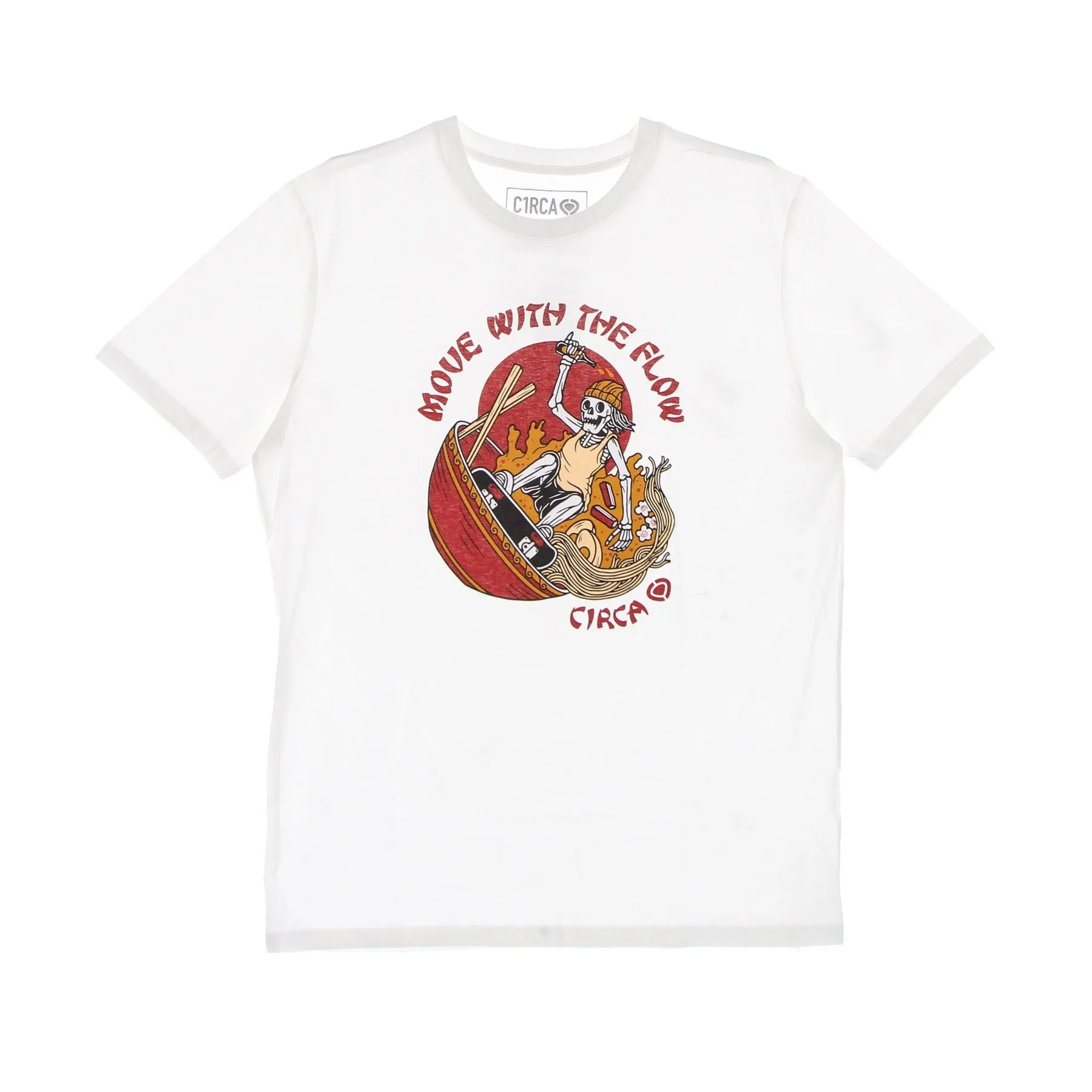 Maglietta Uomo Flow Tee with Lighter Off White