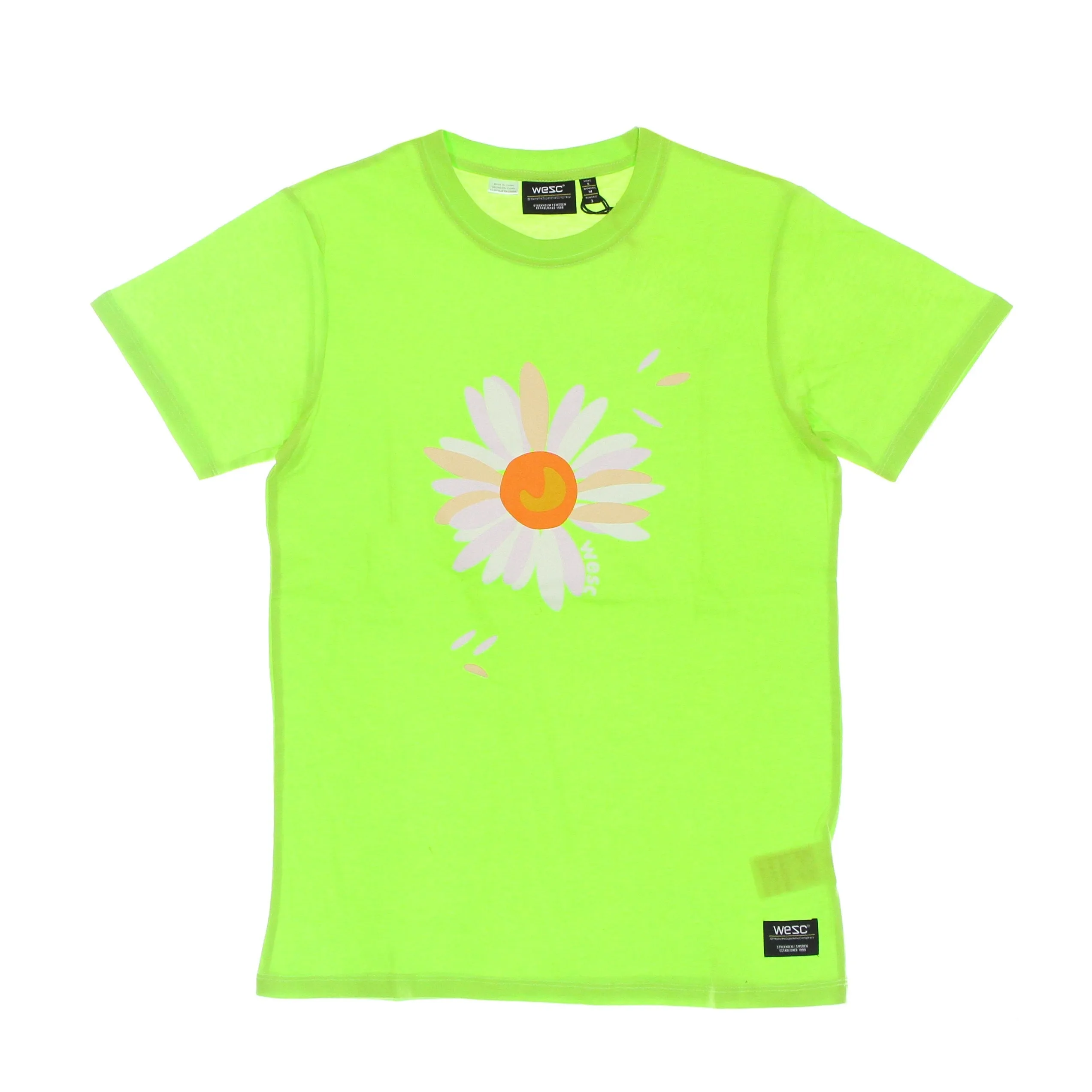 Maglietta Uomo Max Daisy Tee Acid Lime