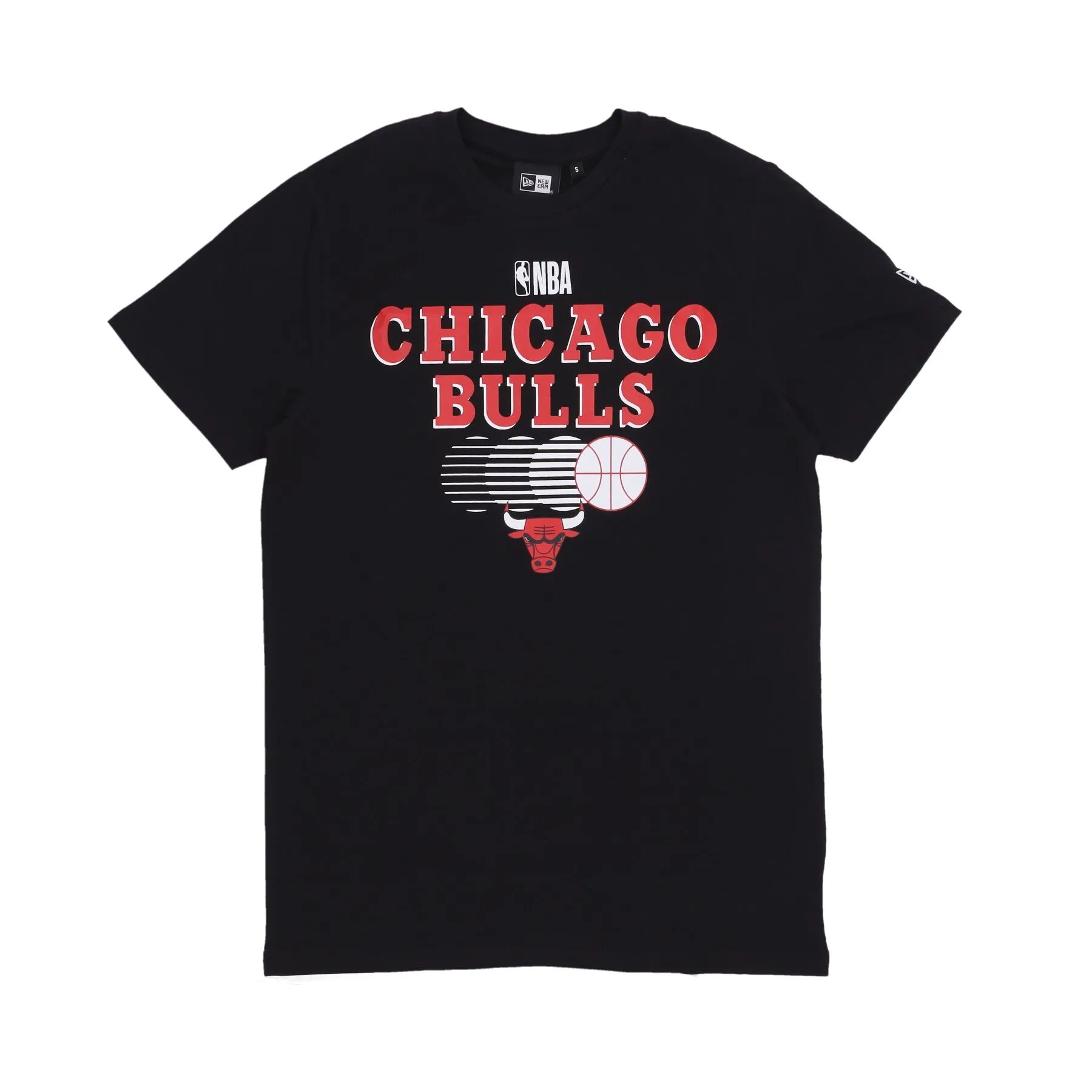 Maglietta Uomo Nba Team Graphic Tee Chibul Black/front Door Red