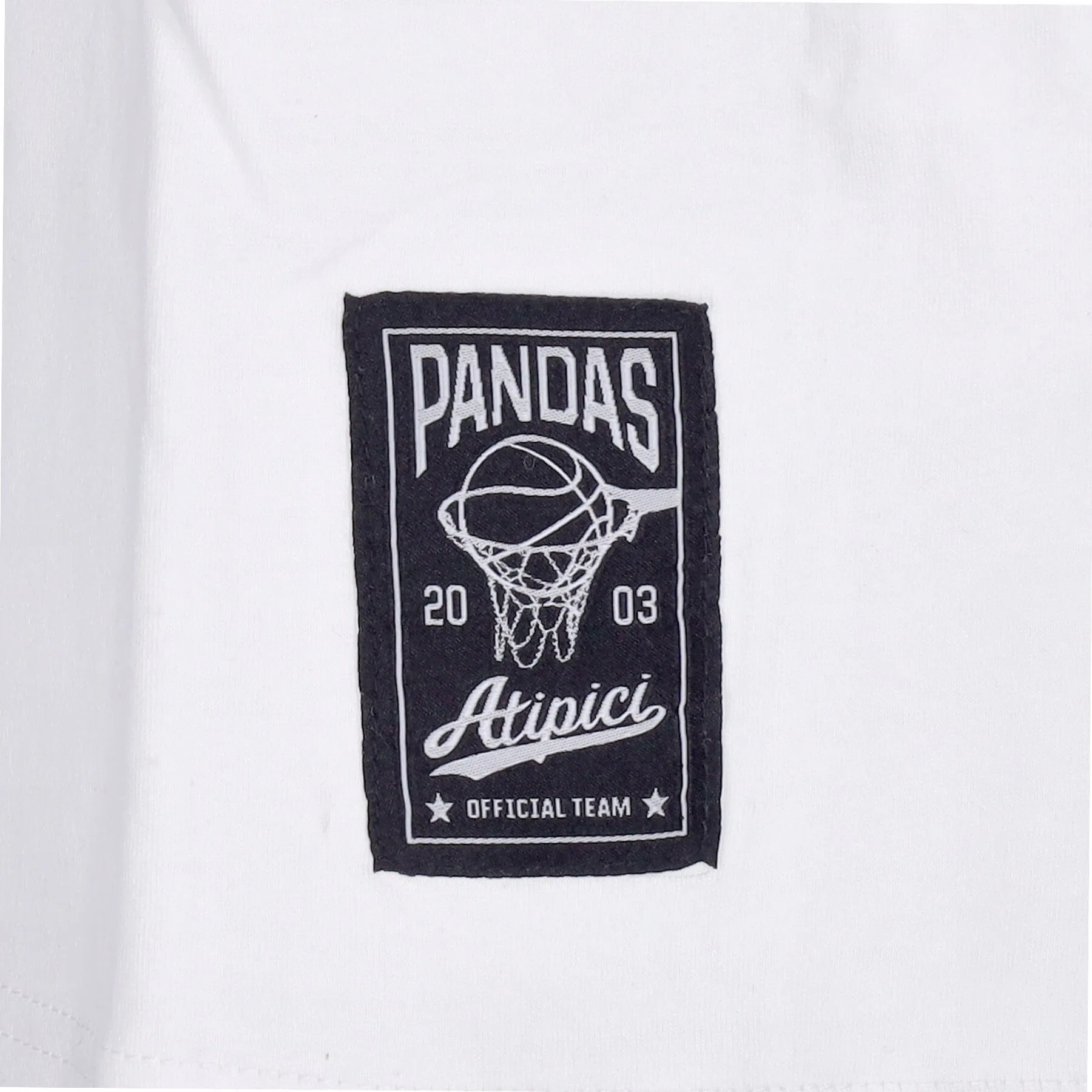 Maglietta Uomo Tee Atipici Pandas White