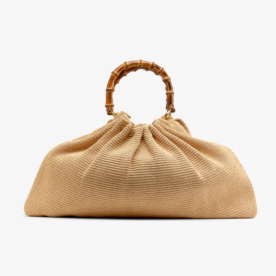 Maxi Shopper Beige Bamboo