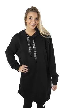 MaxiFelpa Donna Cappuccio Swarovski