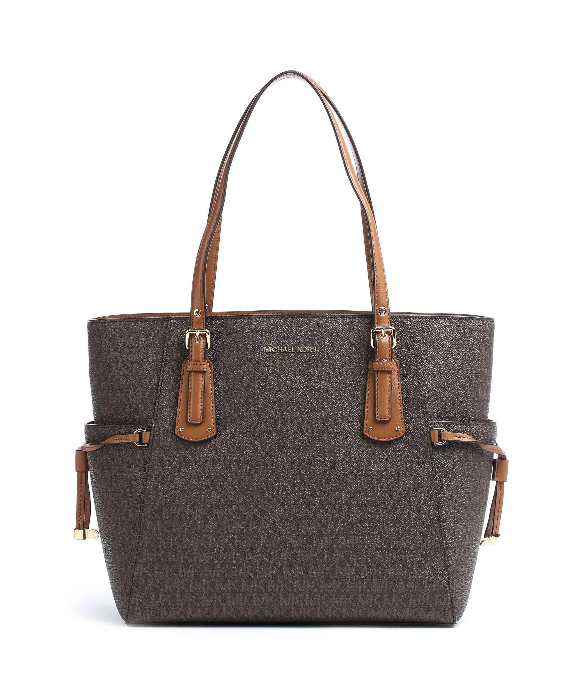  Michael Kors Voyager Borsa shopper tela marrone scuro  