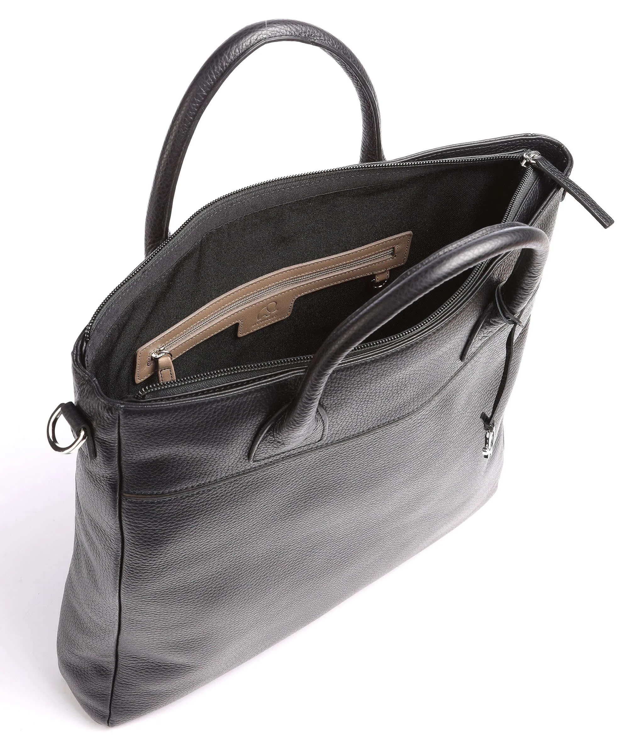  Mywalit Livorno Borsa a mano nappa pelle nero  
