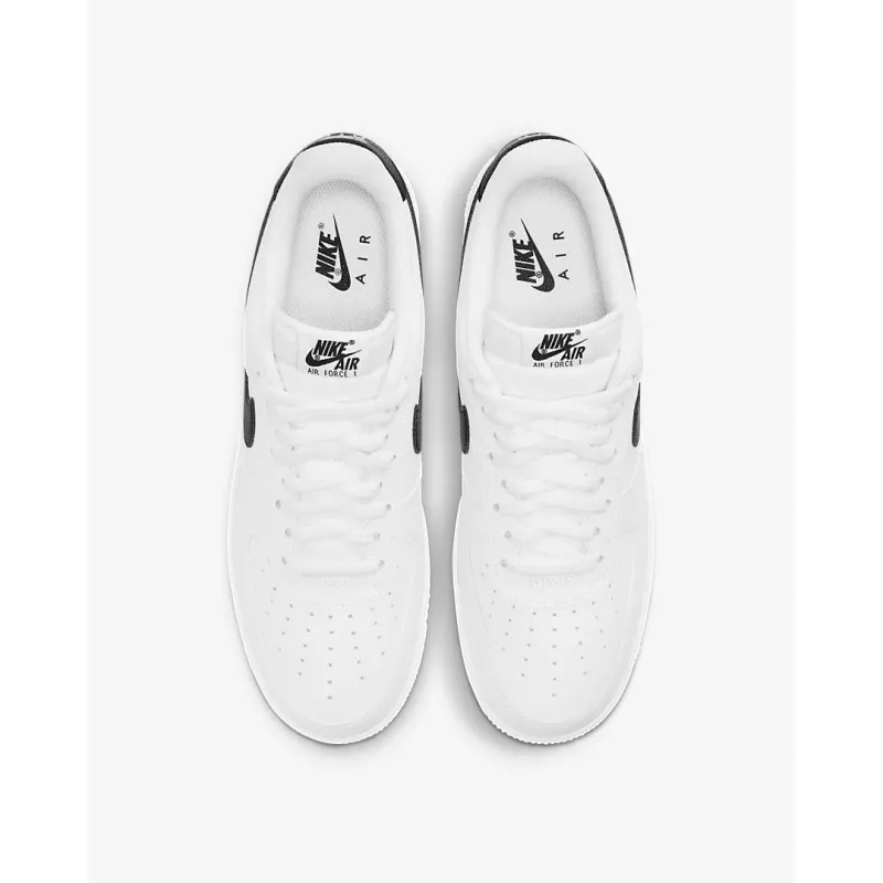 Nike Air Force 1'07 Bianco-Nero-Scarpe sportive Uomo