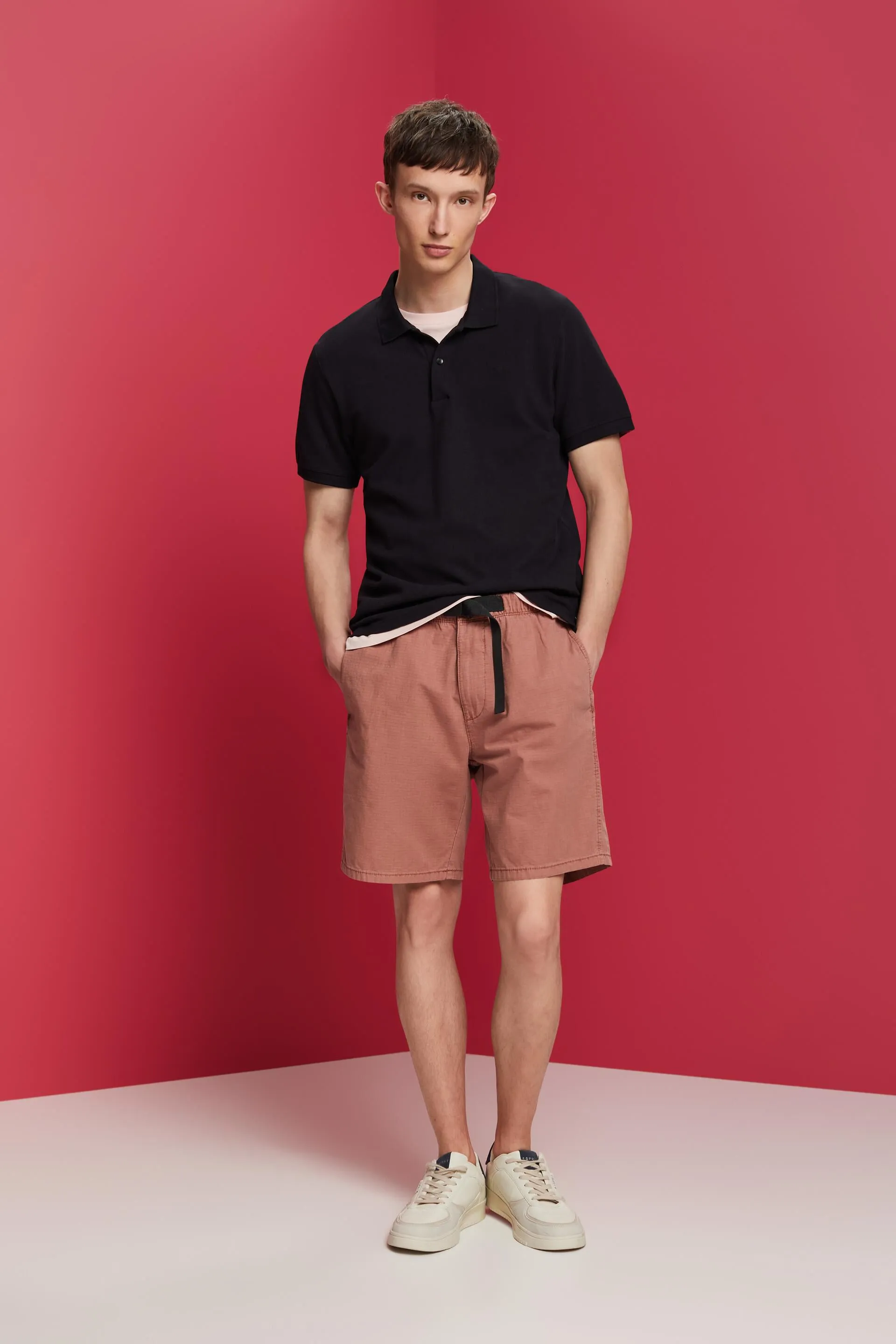 Pantaloncini con cintura con coulisse