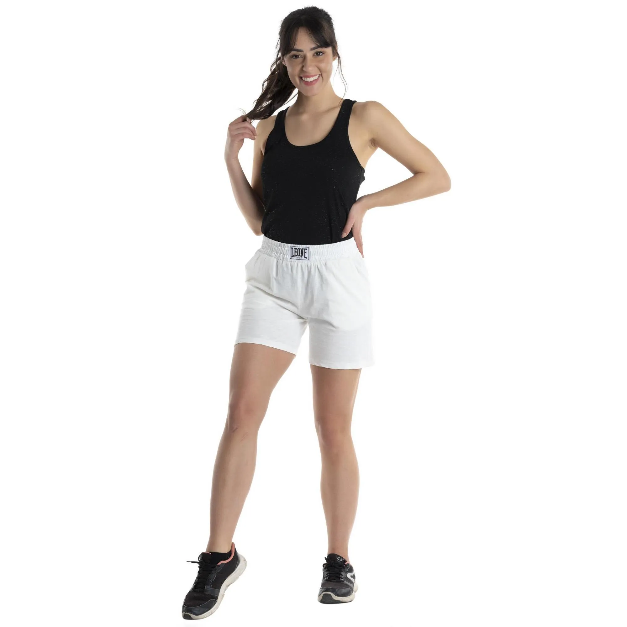 Pantaloncini slub da donna Fantasy Pink
