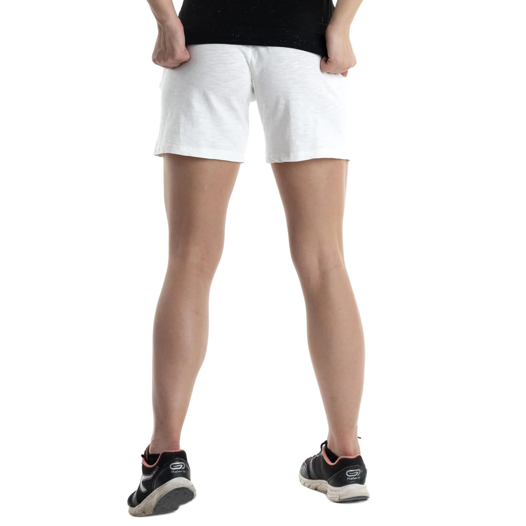 Pantaloncini slub da donna Fantasy Pink