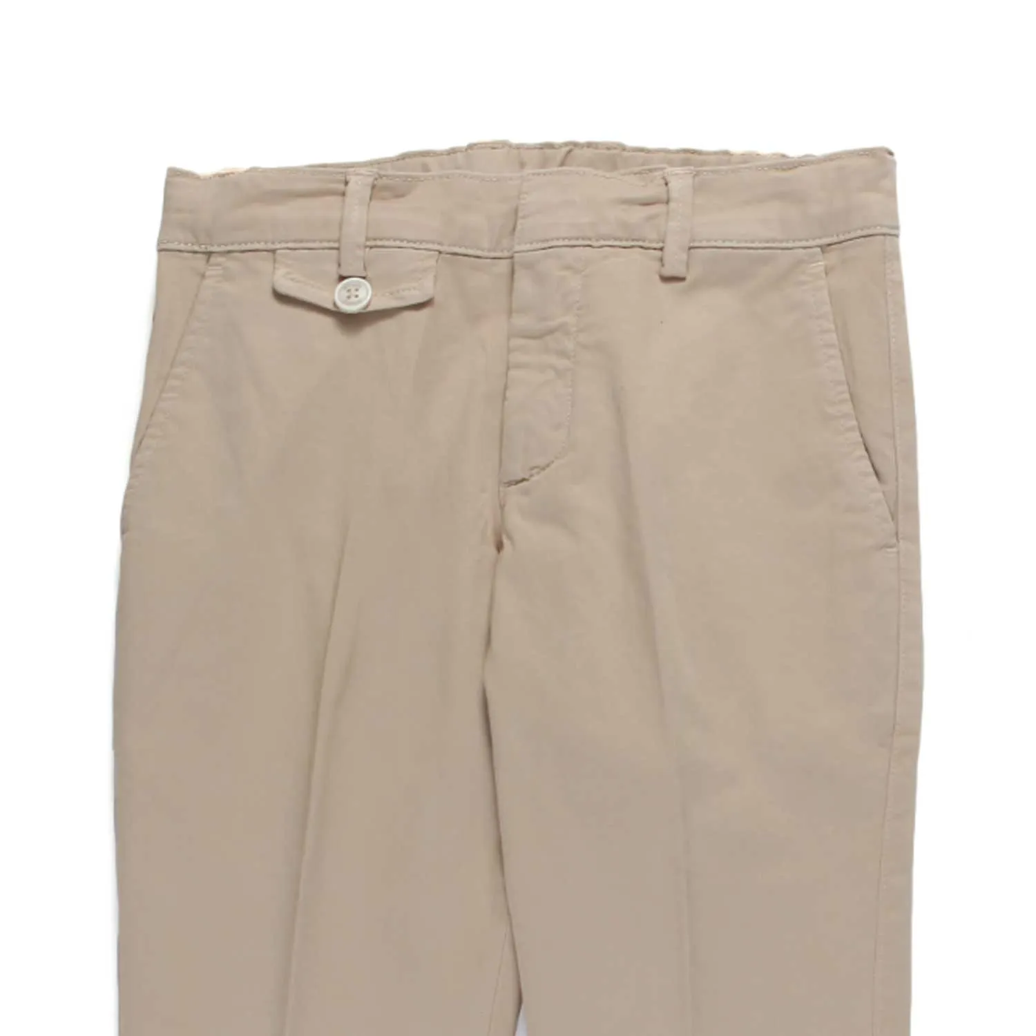 Pantalone Chino Beige Sabbia Bambino E Ragazzo
