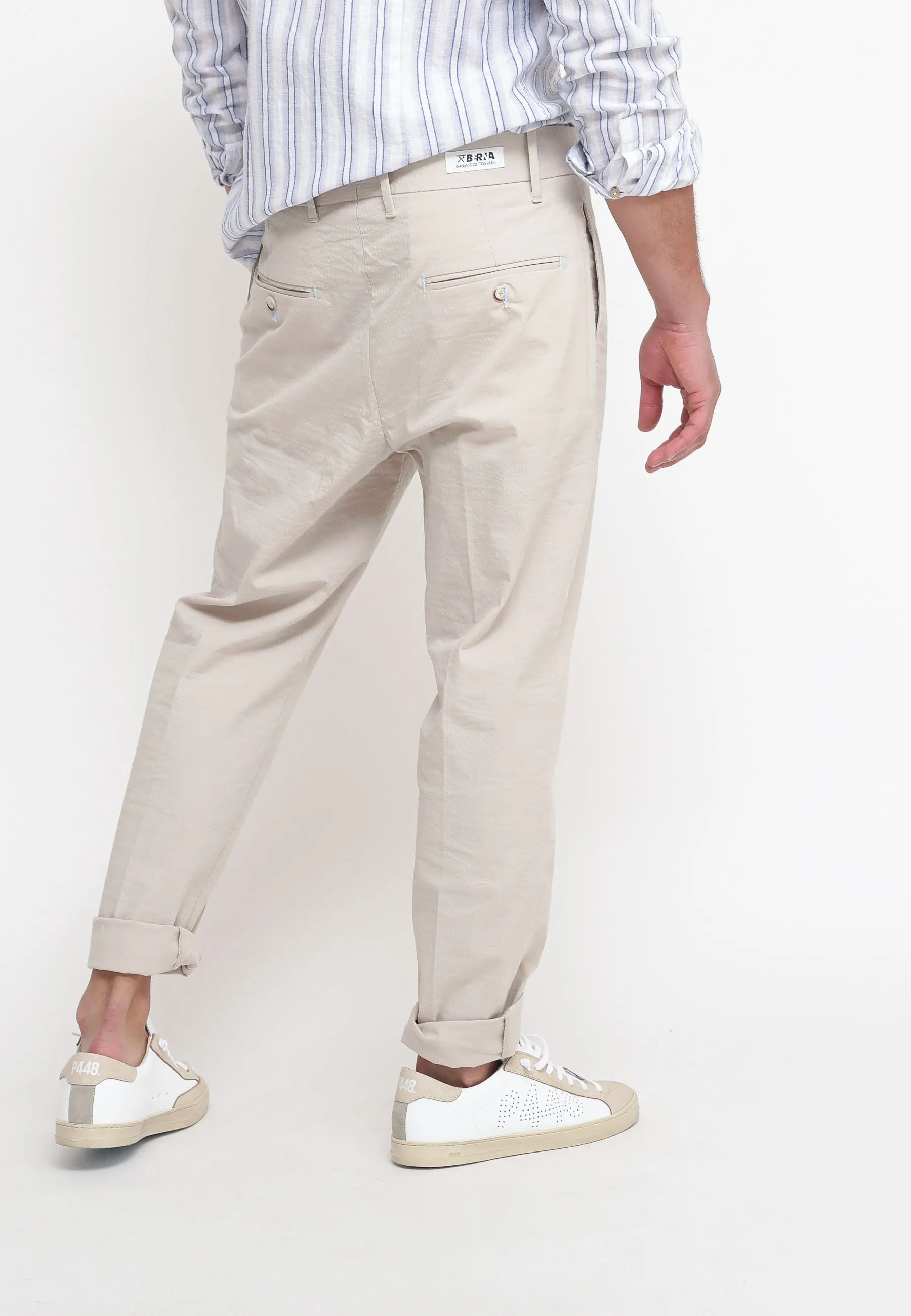 Pantalone Goffrato - Sabbia