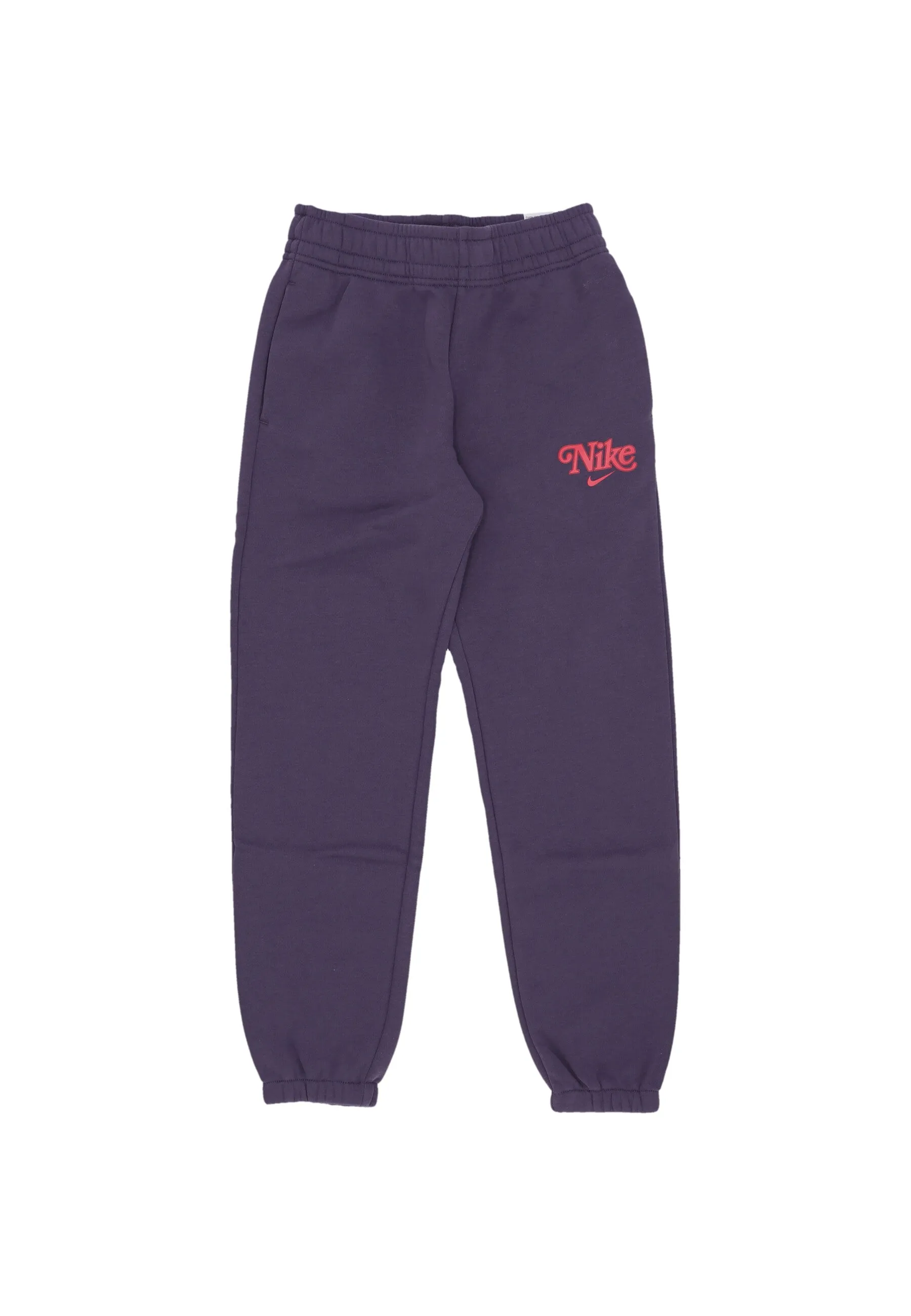 Pantalone Tuta Felpato Ragazza Sportswear Trend Fleece Cf Pant Dark Raisin